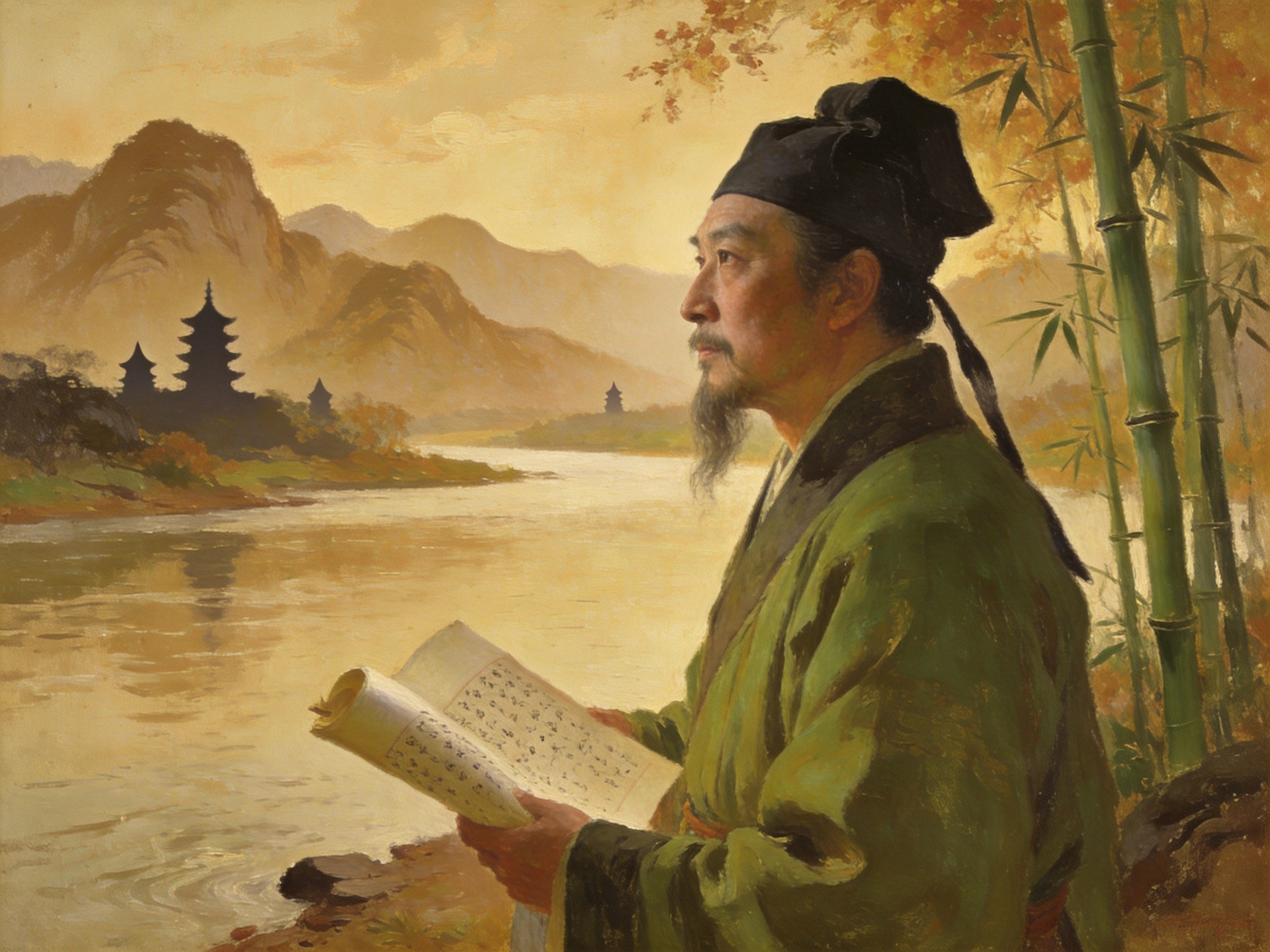 范仲淹潇洒桐庐