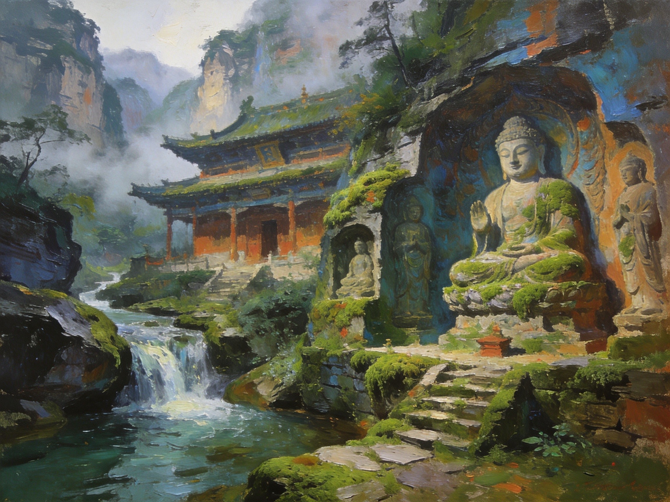 香泉寺清泉石上流