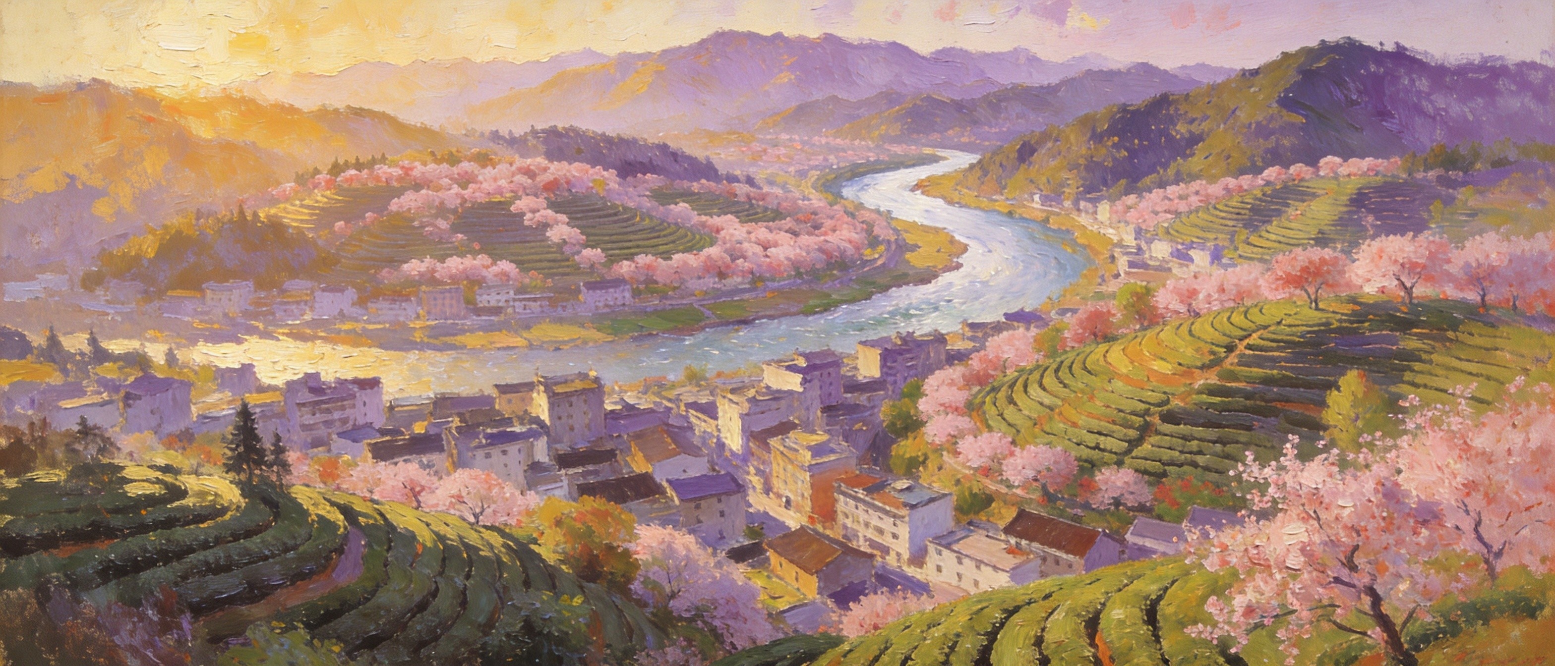 漳平古道新声茶花之城