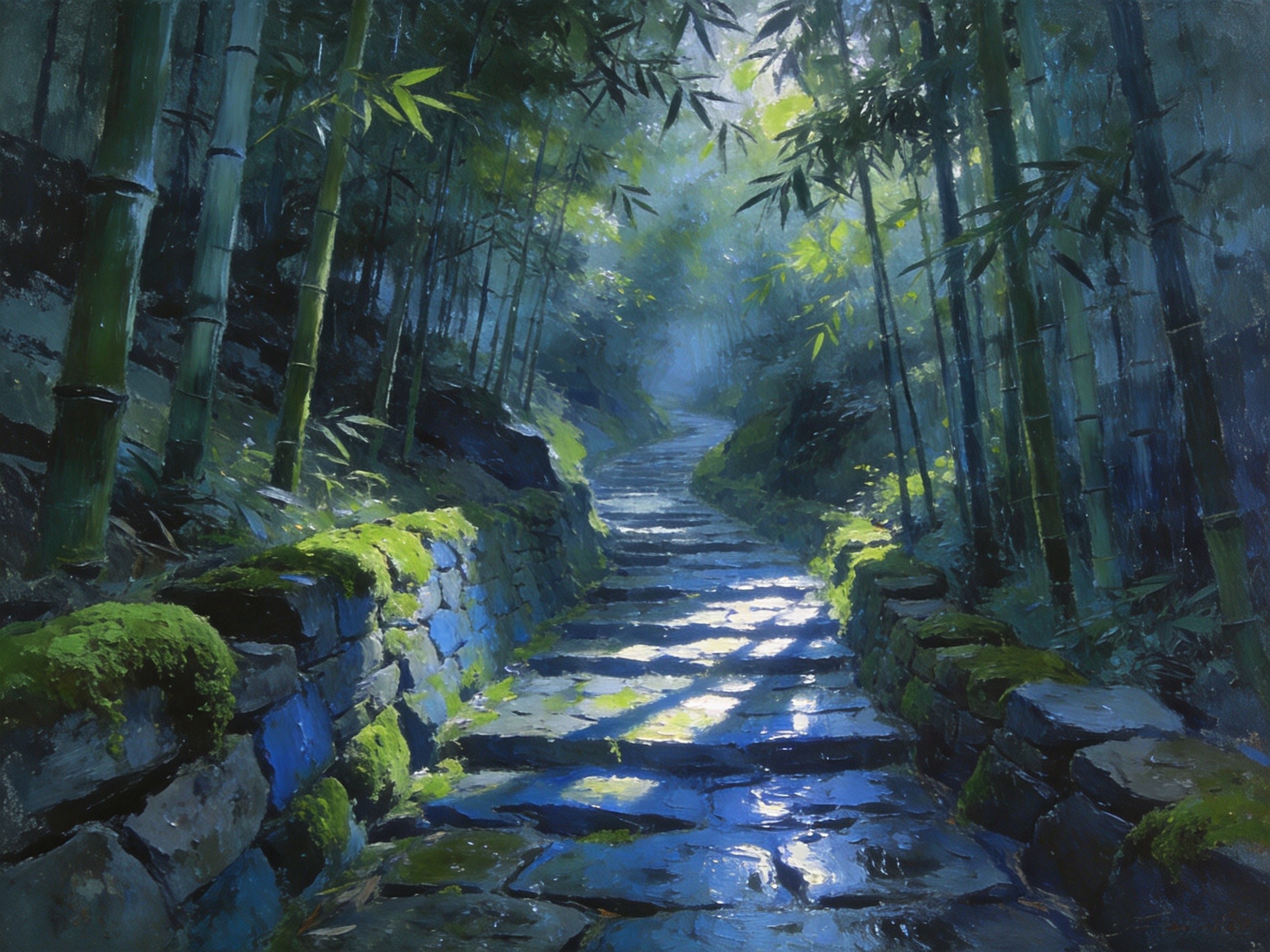 古驿道·风竹如诵经