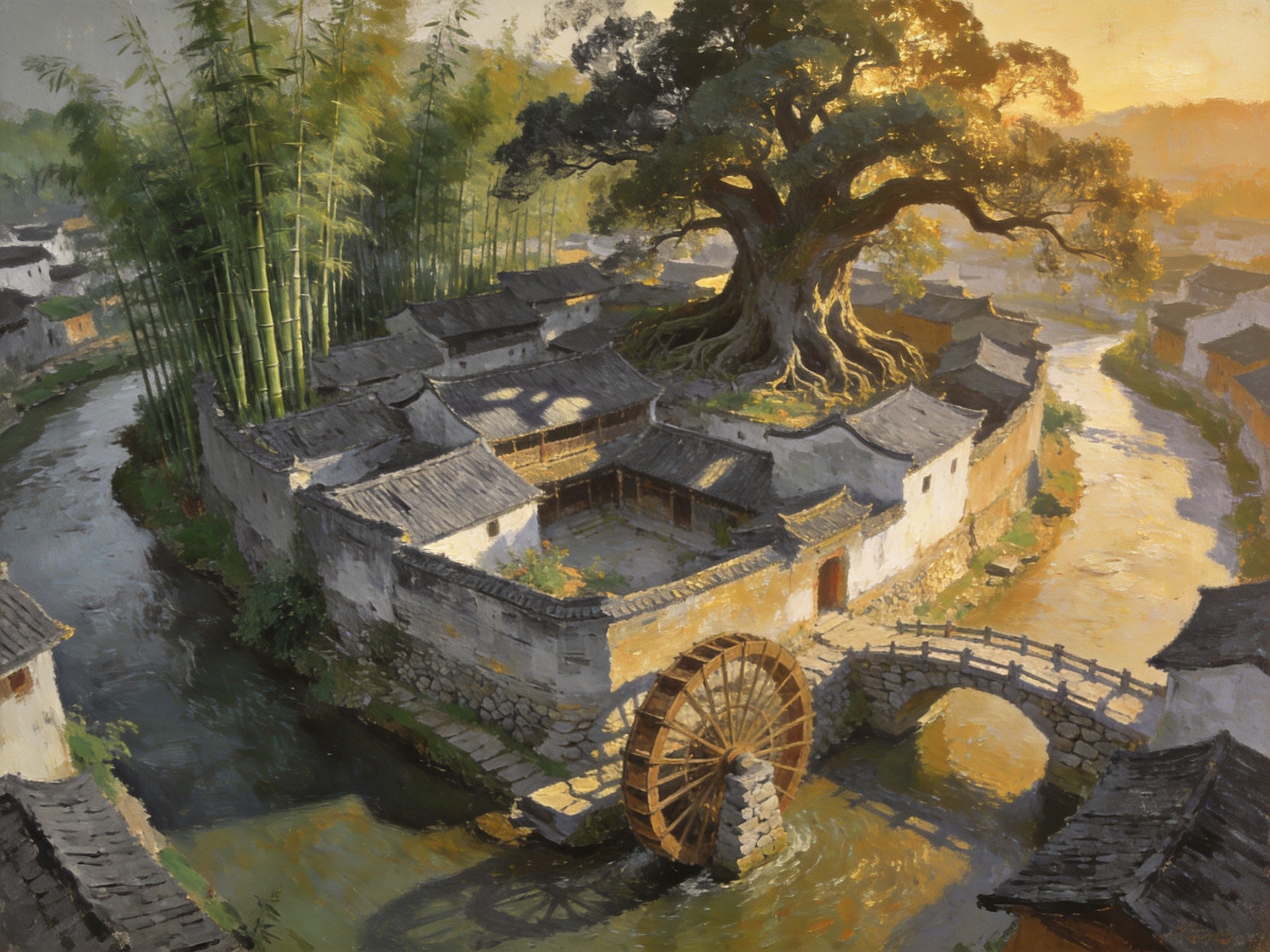 围屋榕荫·东坡遗风