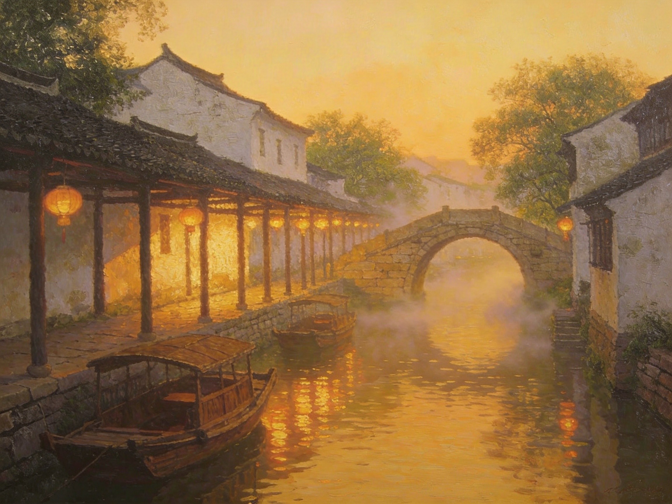且向水乡深处住