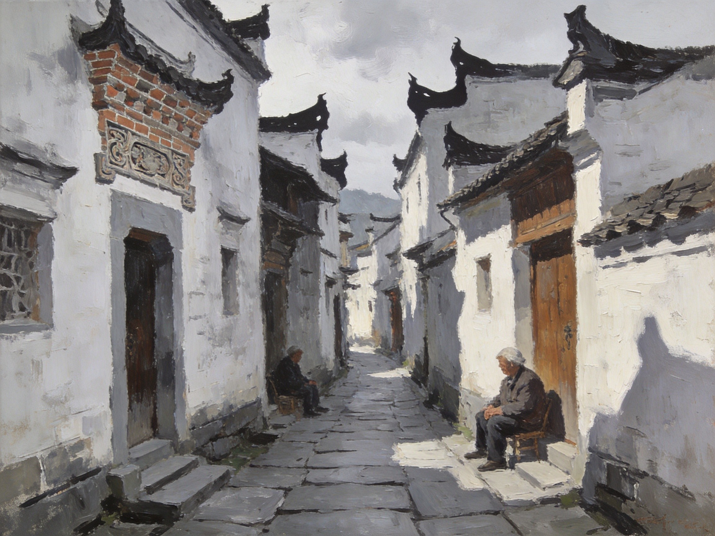 绩溪徽商古道行旅