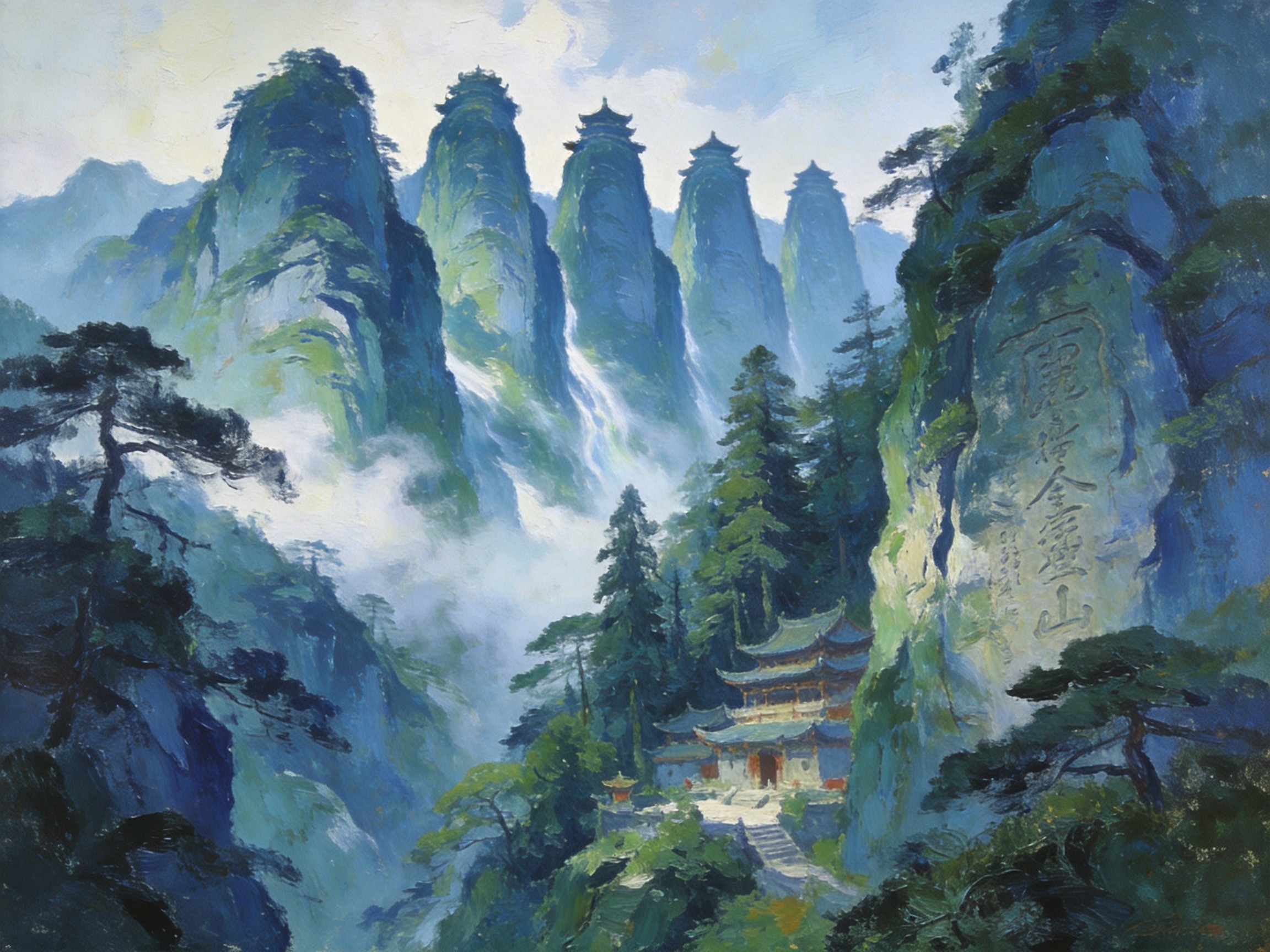 诏安九侯山闽南第一山九峰如画