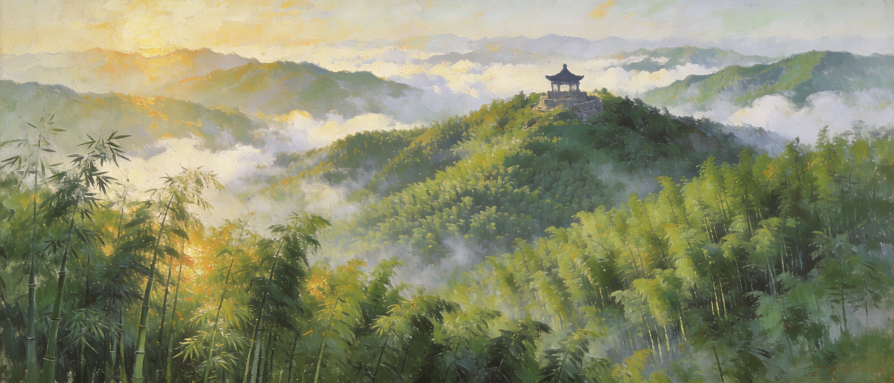 莫干山万顷竹海