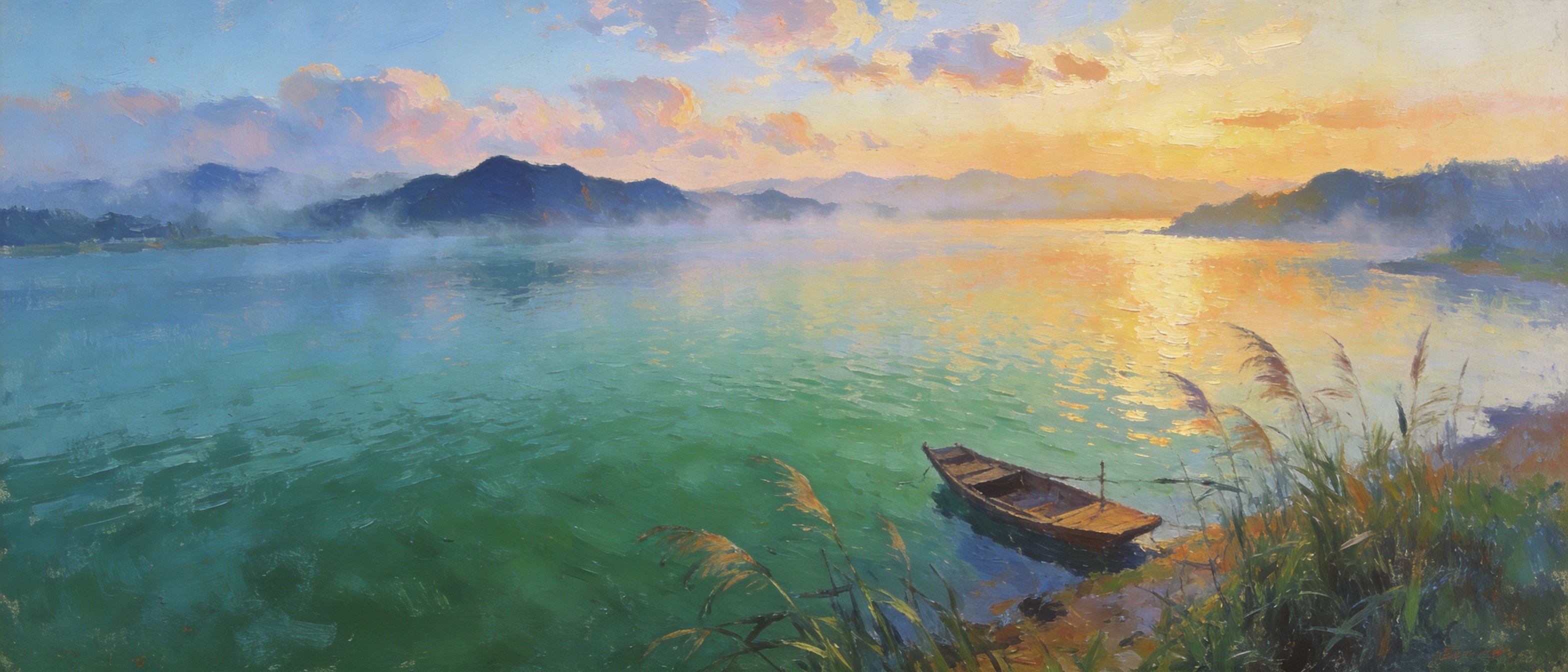 武昌湖晨曦