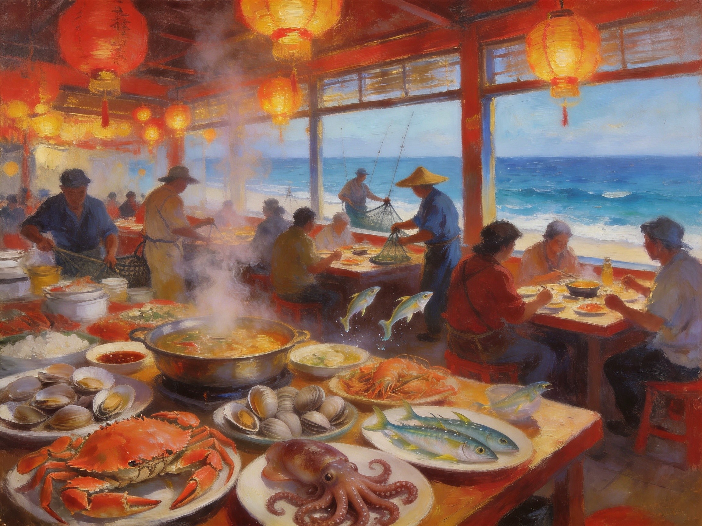 三门小海鲜盛宴
