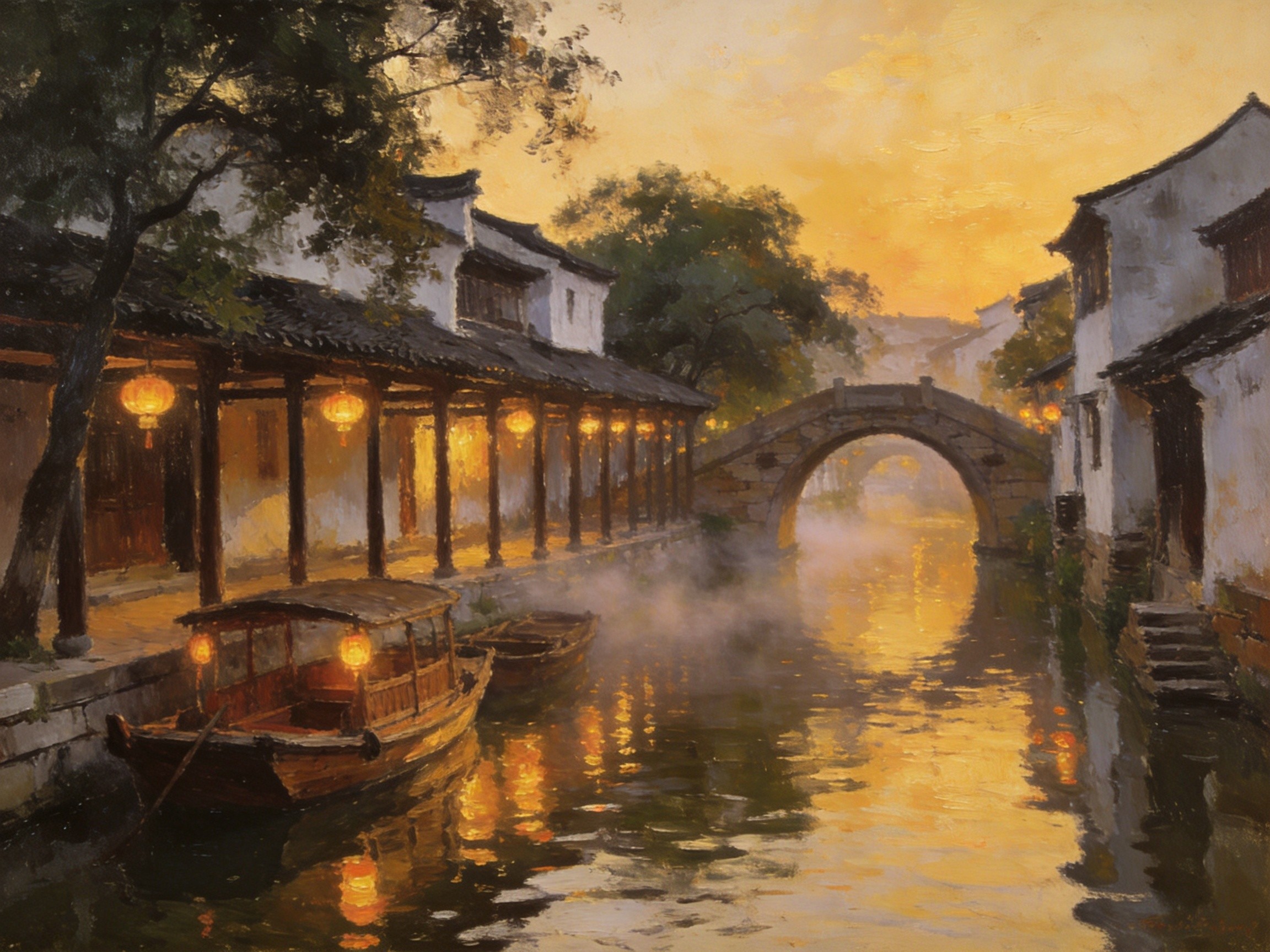 且向水乡深处住