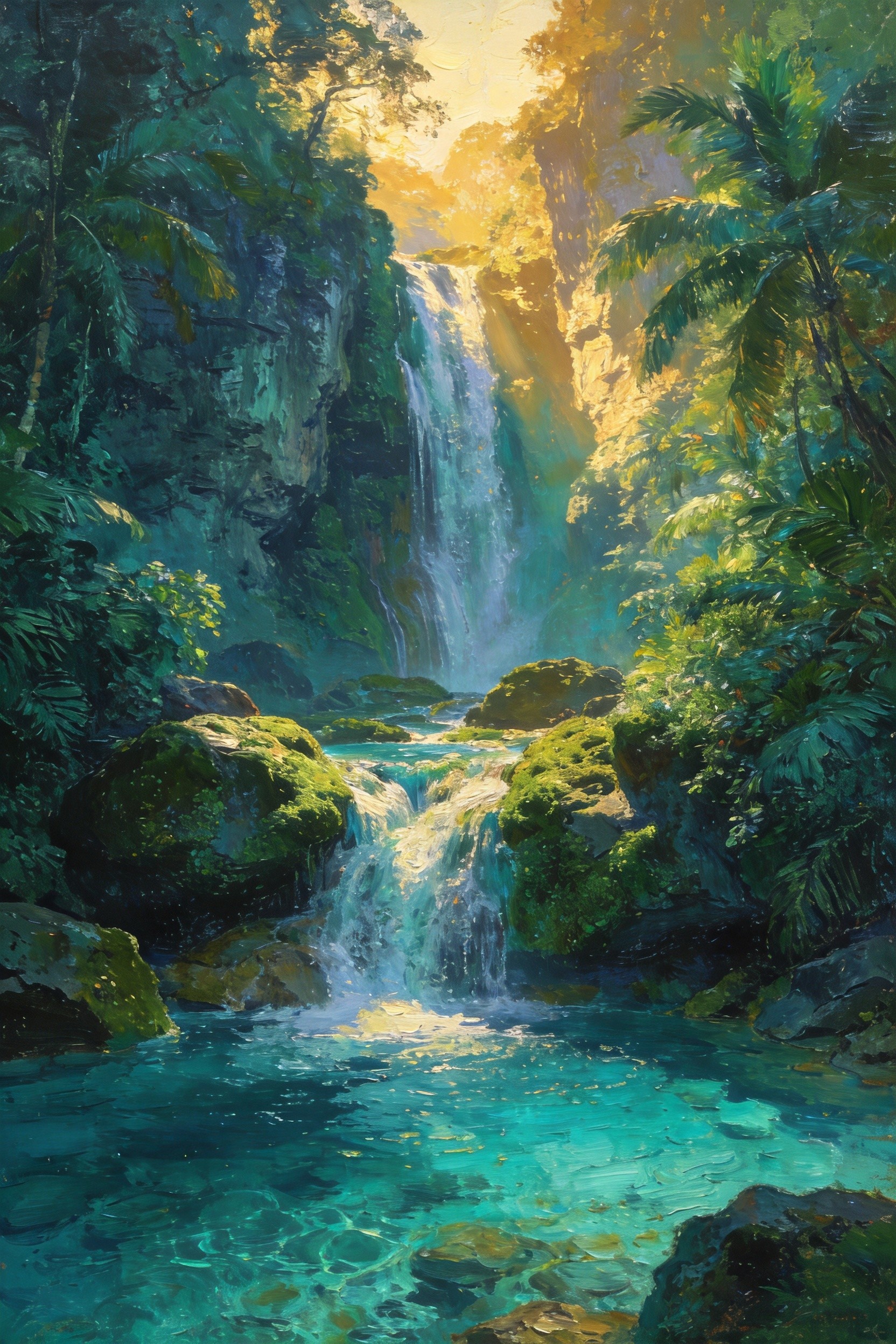 威远潮井间歇泉涌