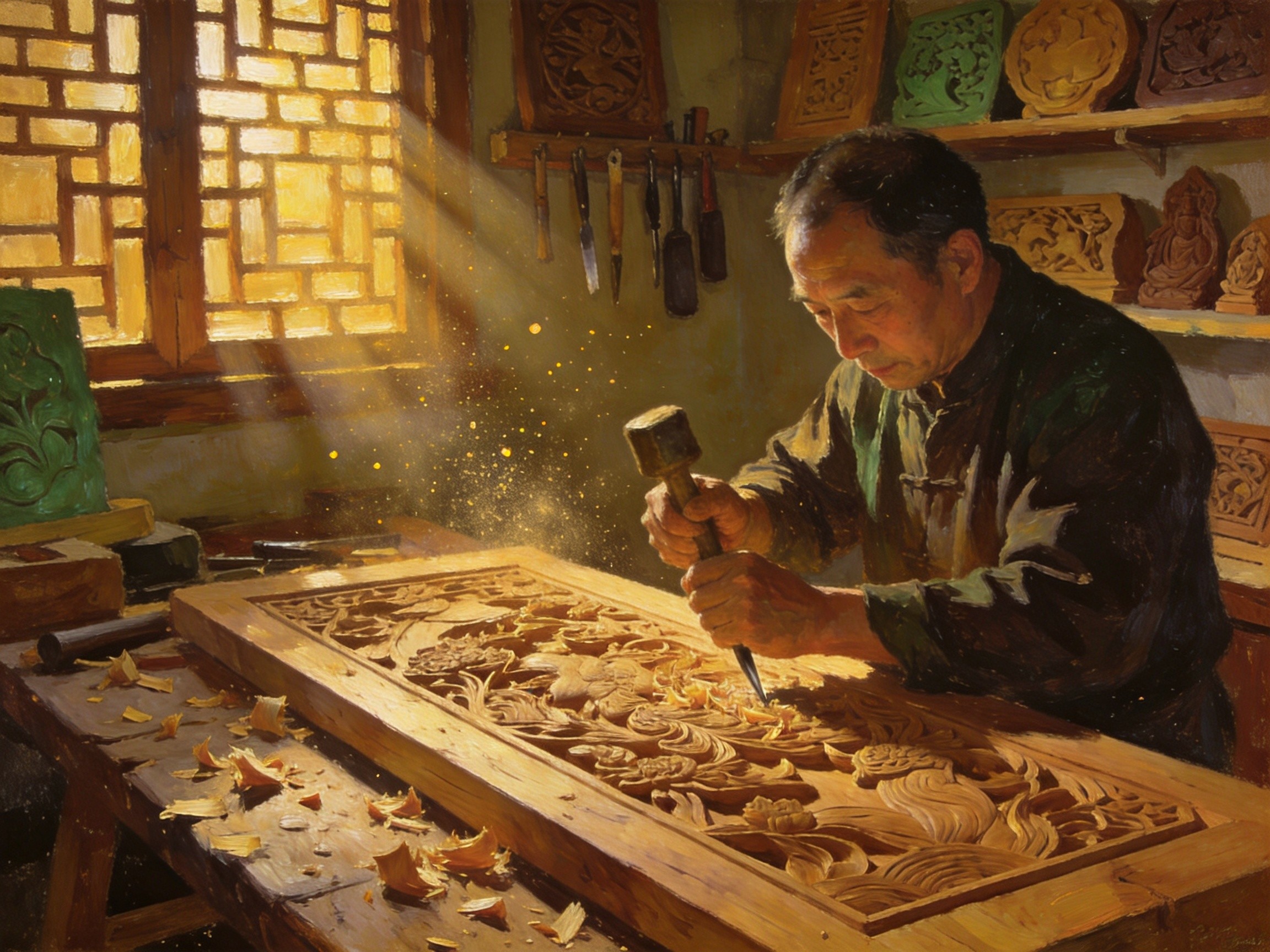 东阳木雕精品