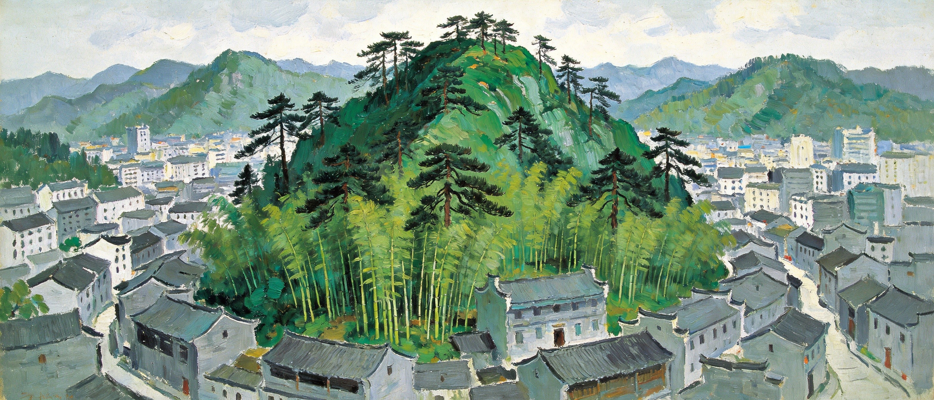 翠屏山列城如画