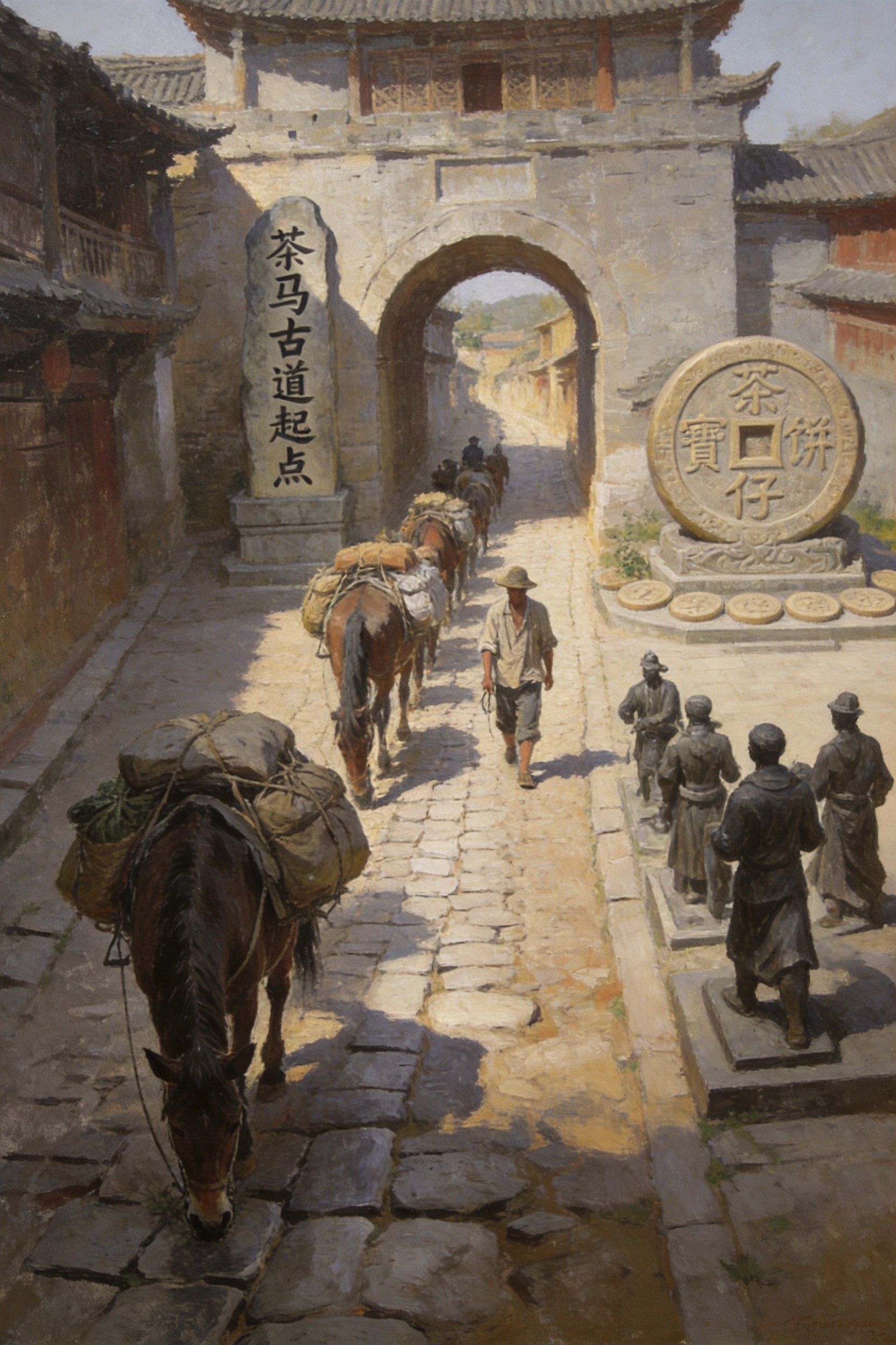 磨黑古镇