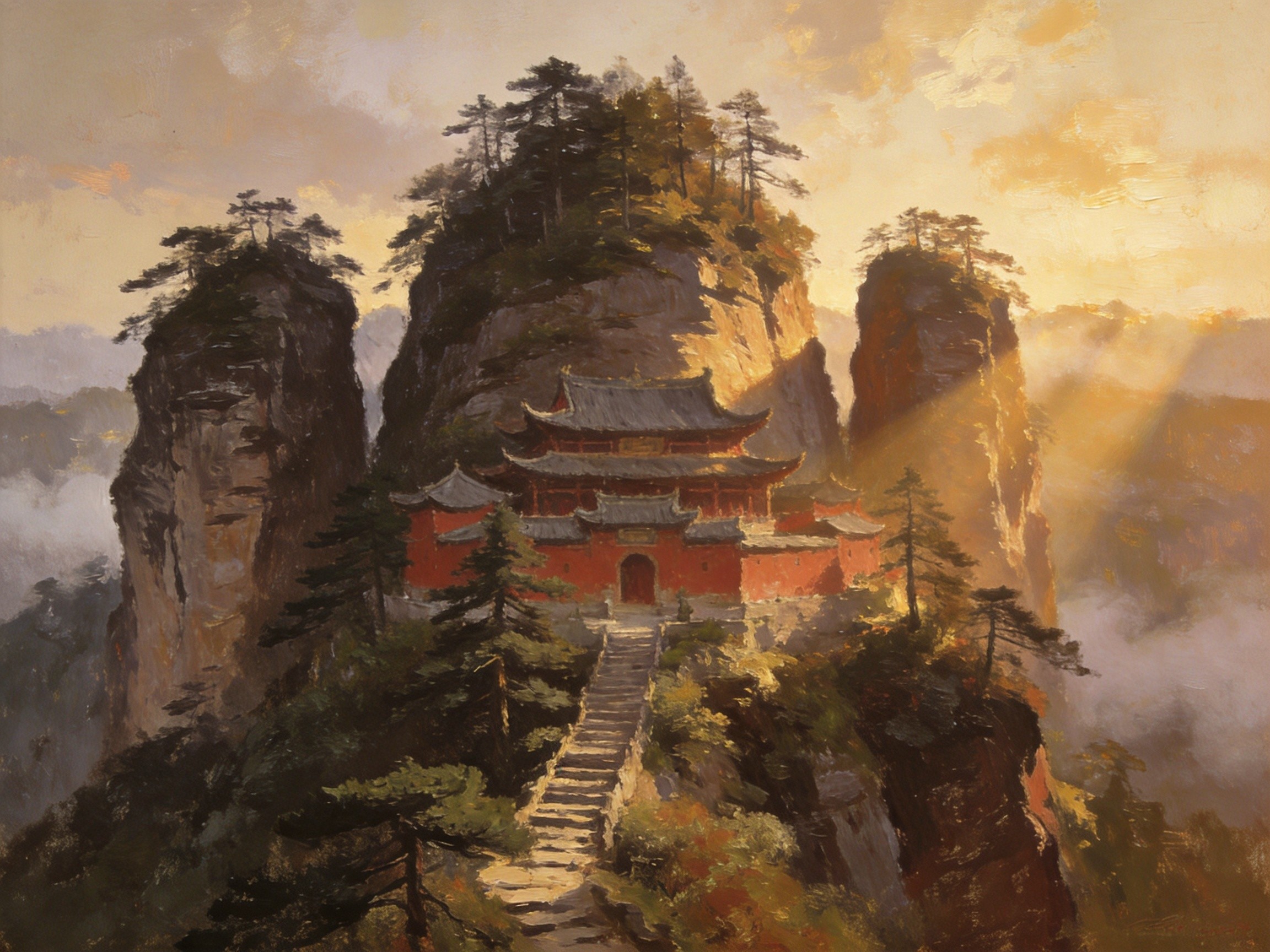 净音寺晨钟