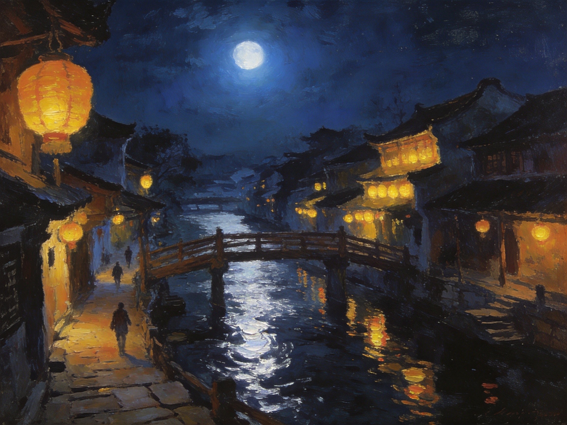中坝作坊小镇传统老作坊街景