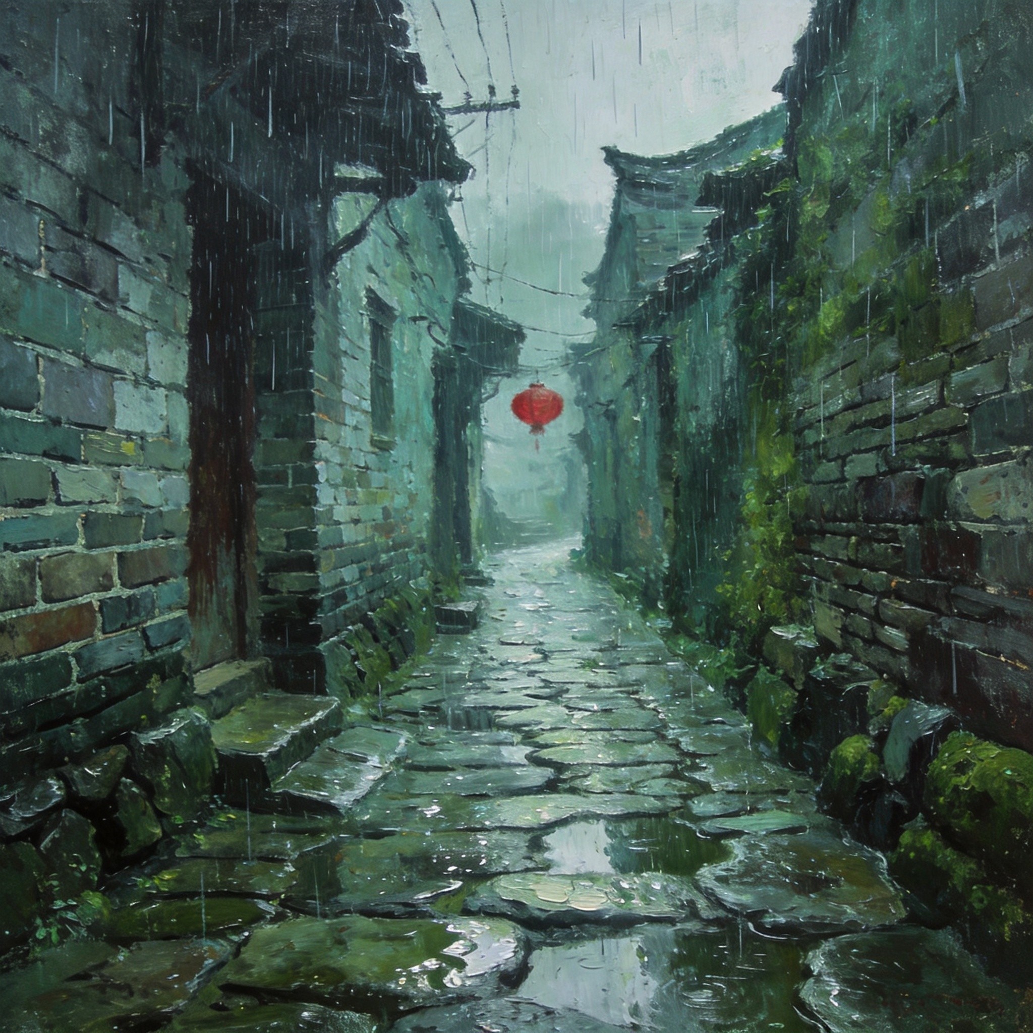 三毛雨巷