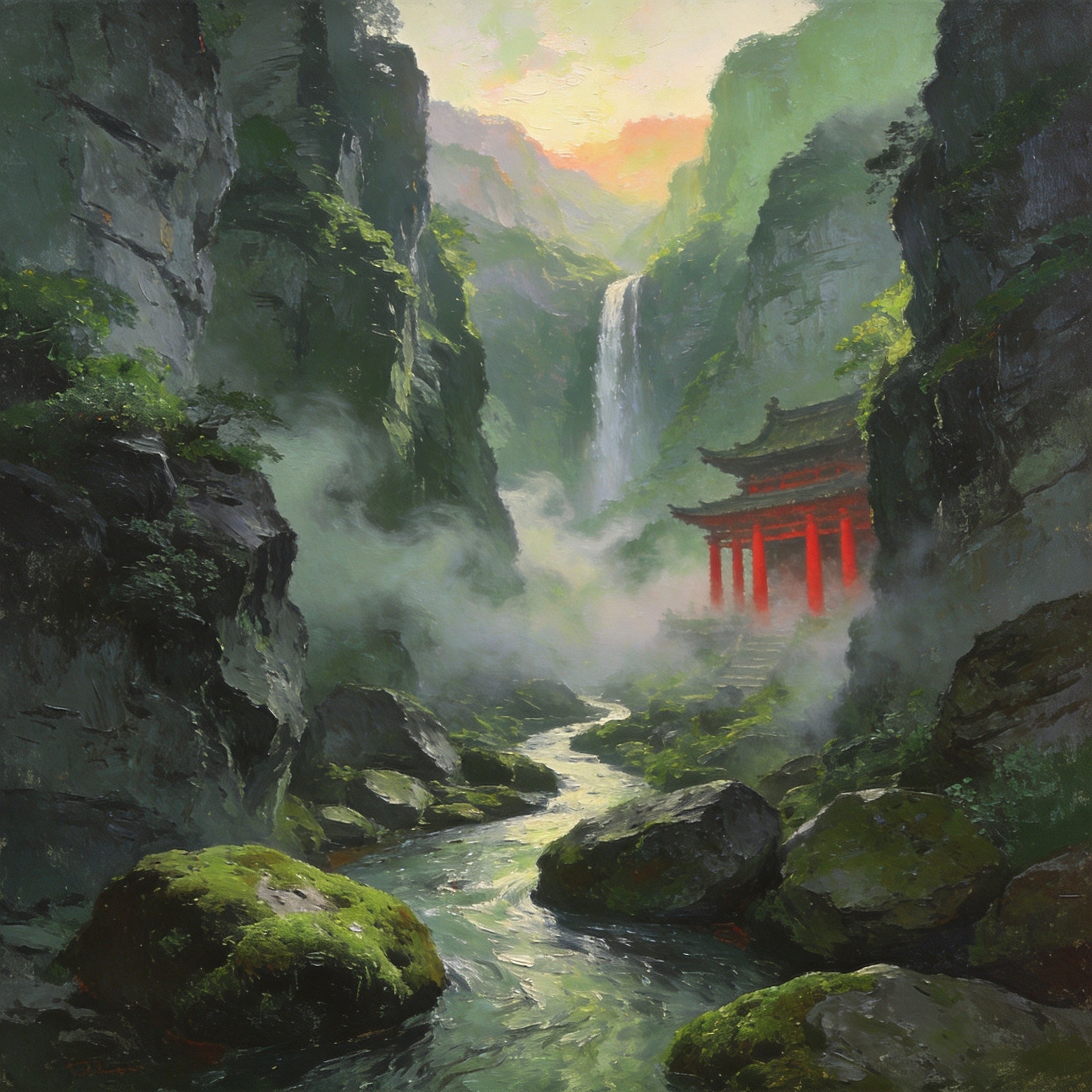 北地水乡万家灯火