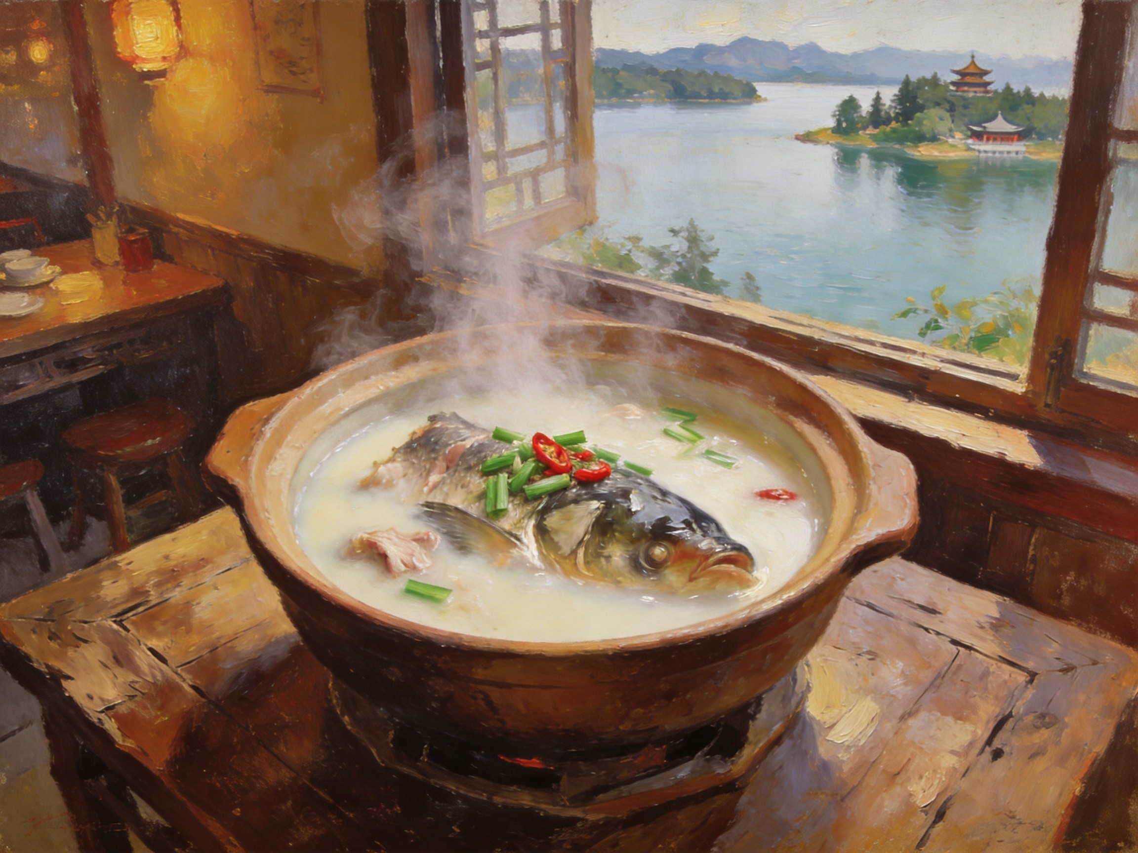 芹川古村·樟溪月色