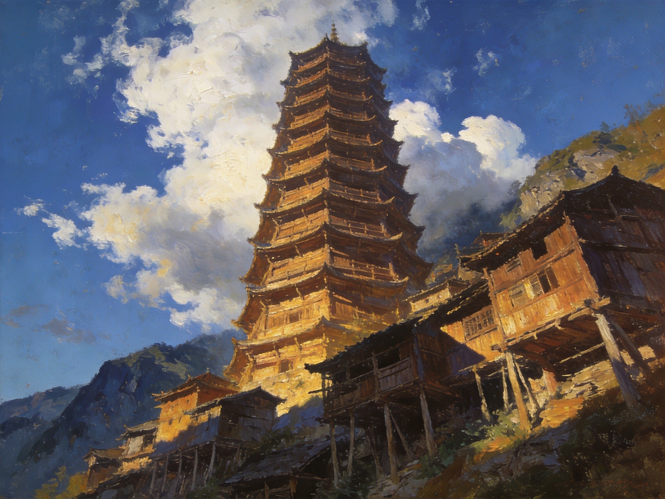 采下大山的请柬