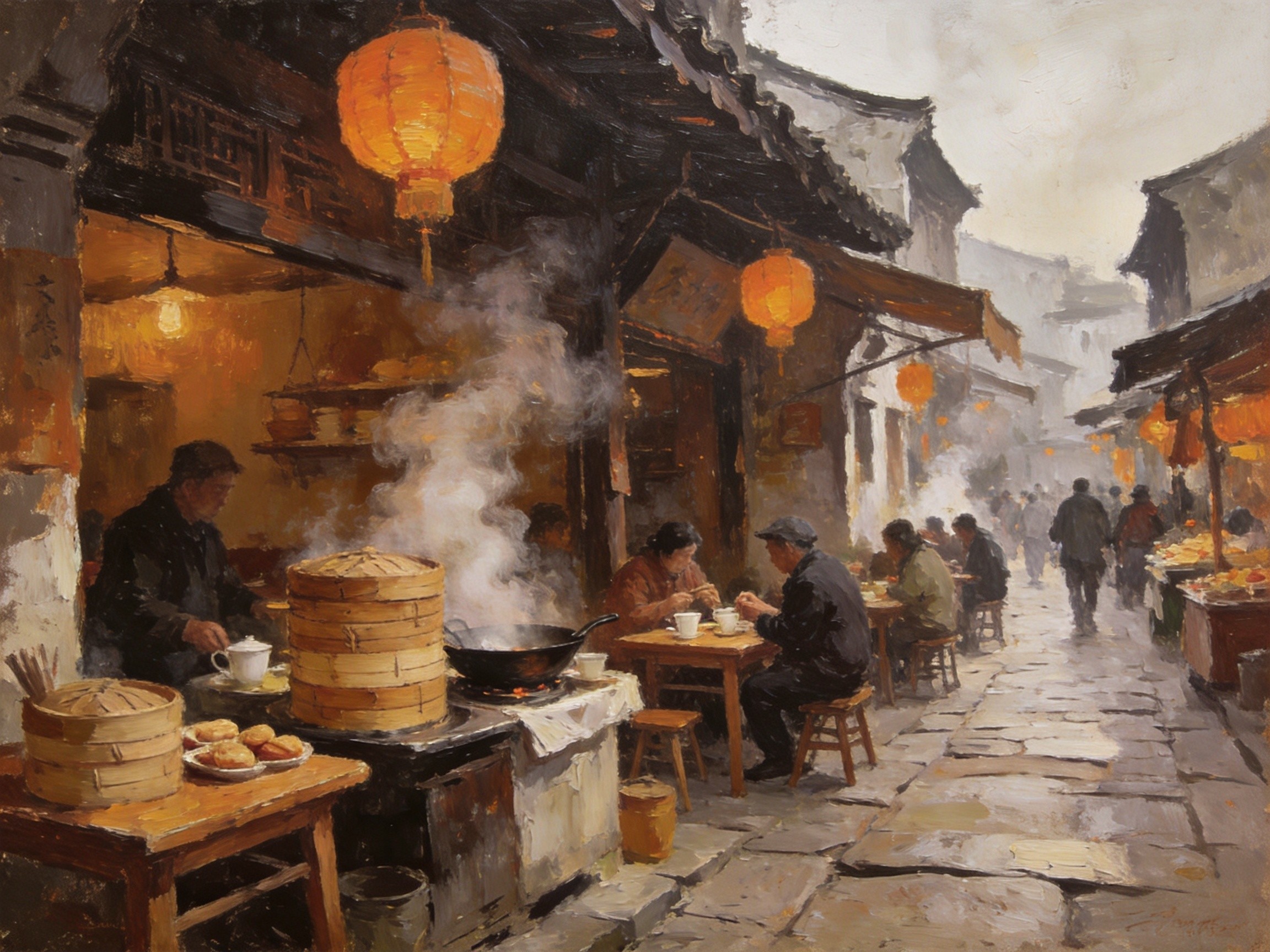 游埠早茶·江南烟火