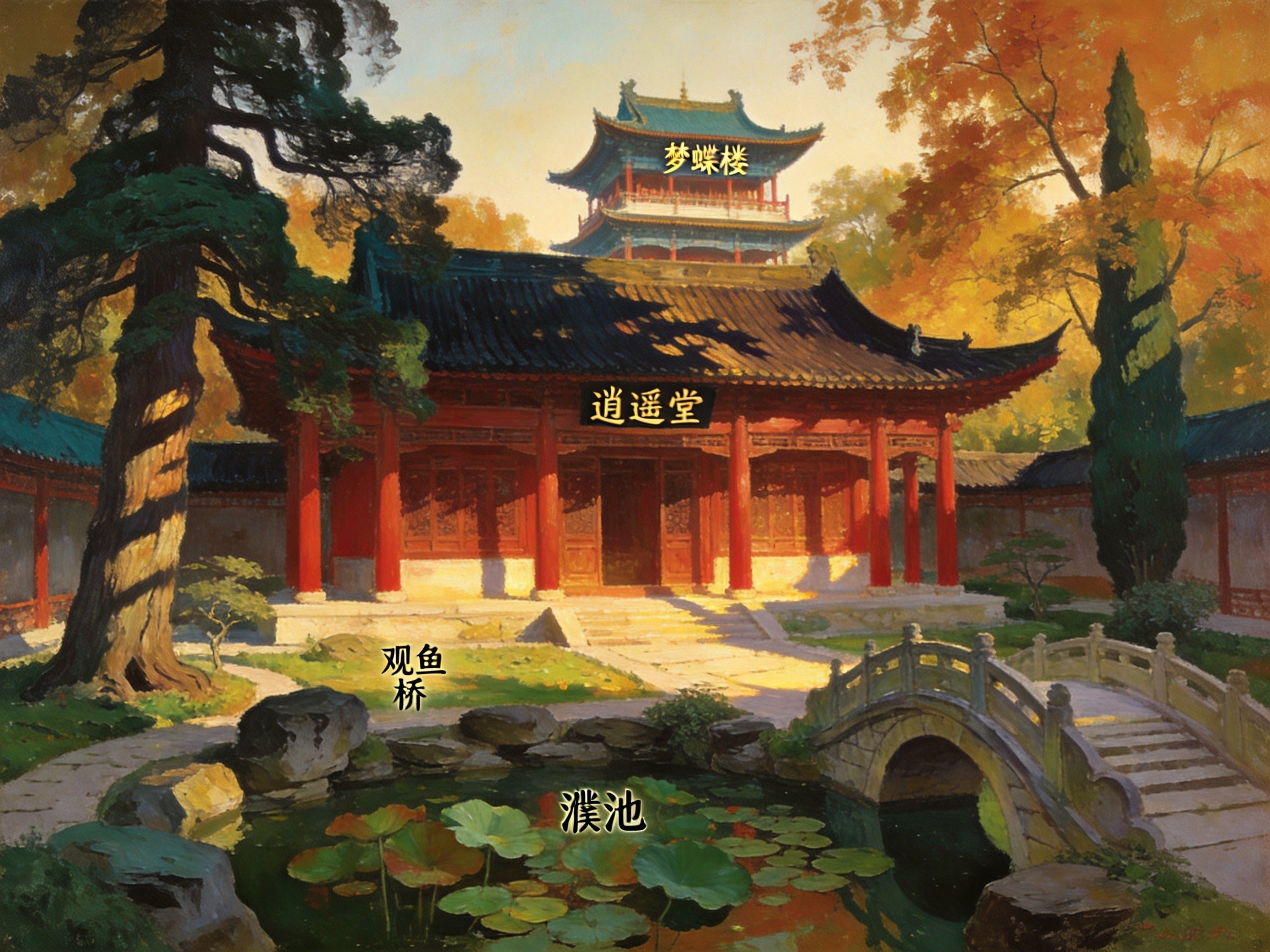 庄子祠·逍遥堂前