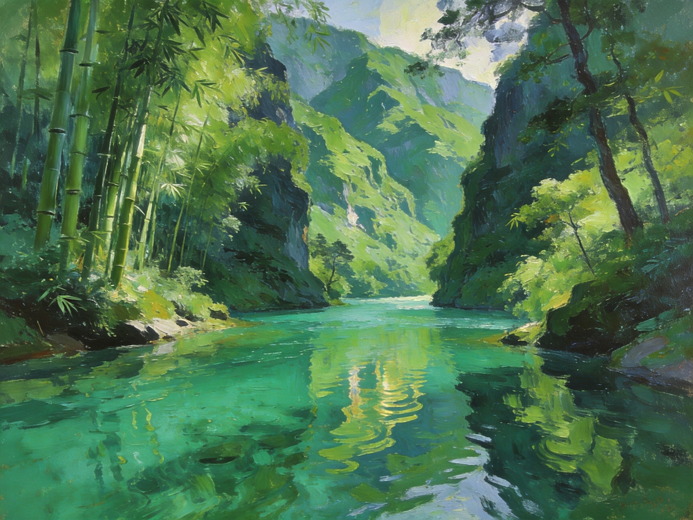 马边河水清见底，一河翡翠出翠微