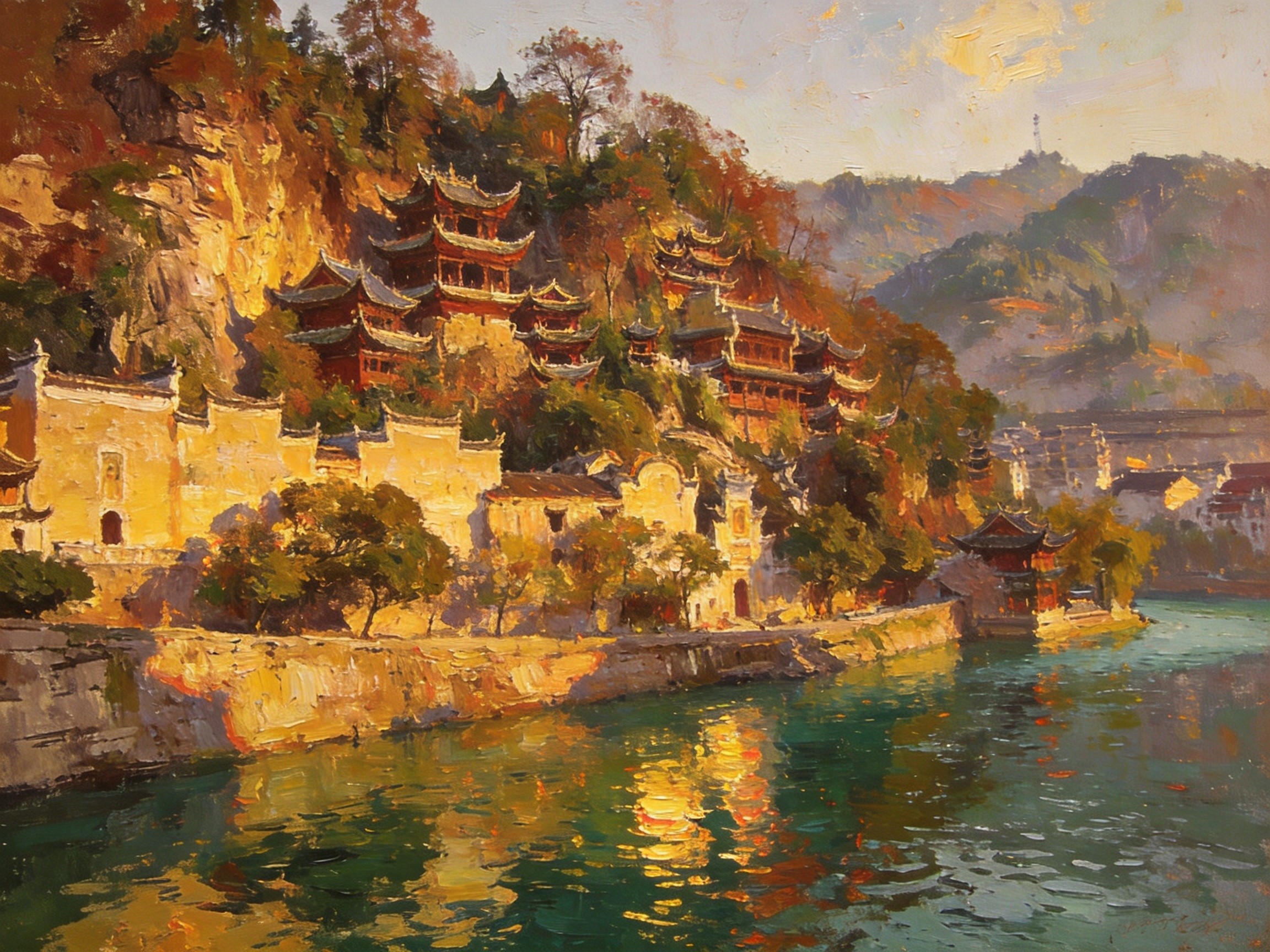 画成太极城