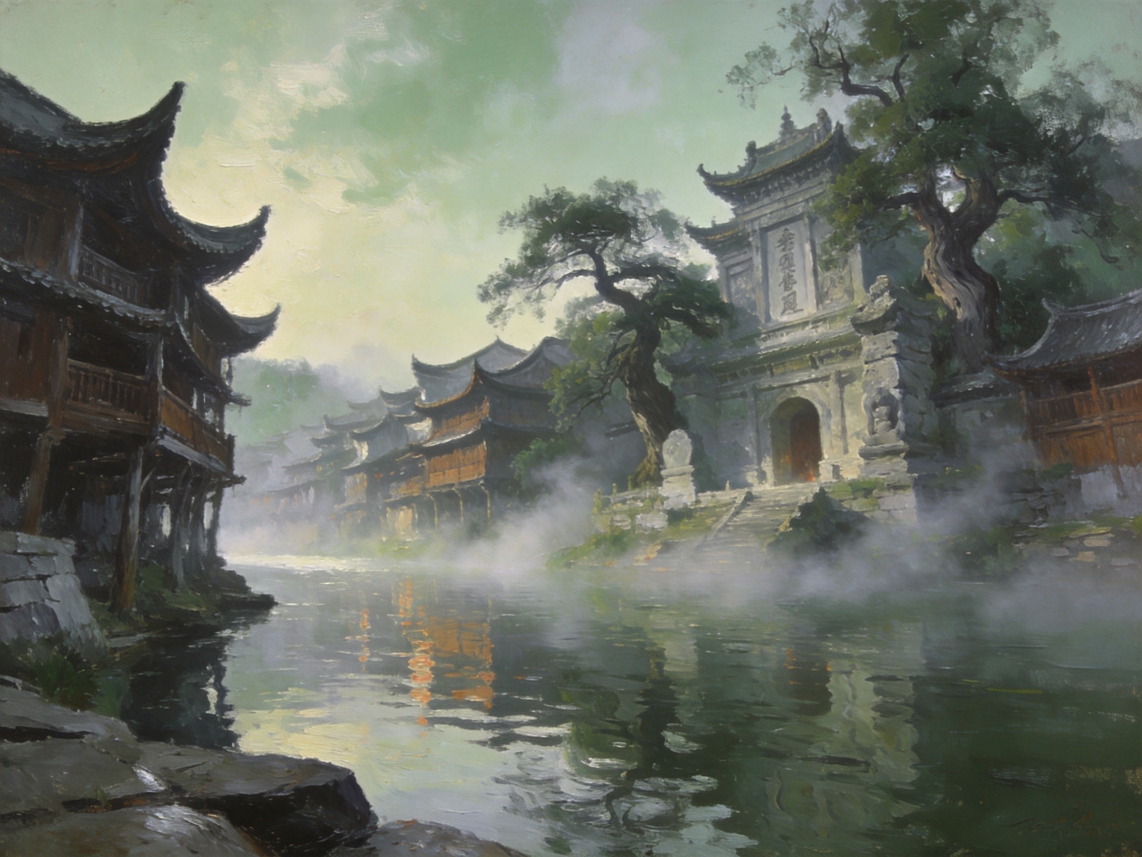 盈川古城杨炯祈雨