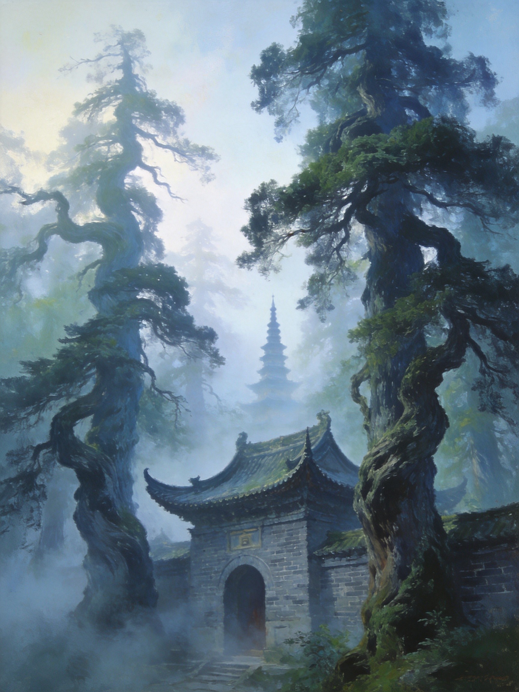 天静宫·千年古柏