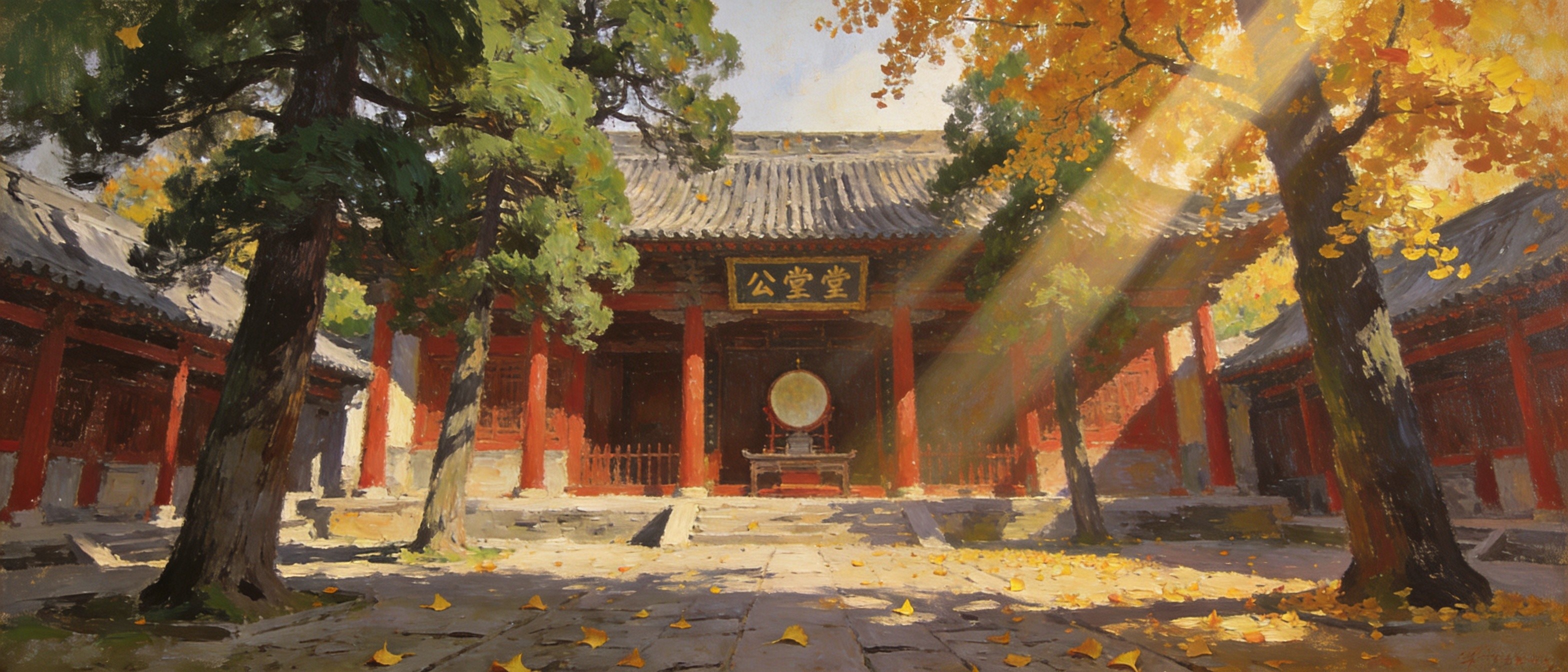 楚长城夜色松涛