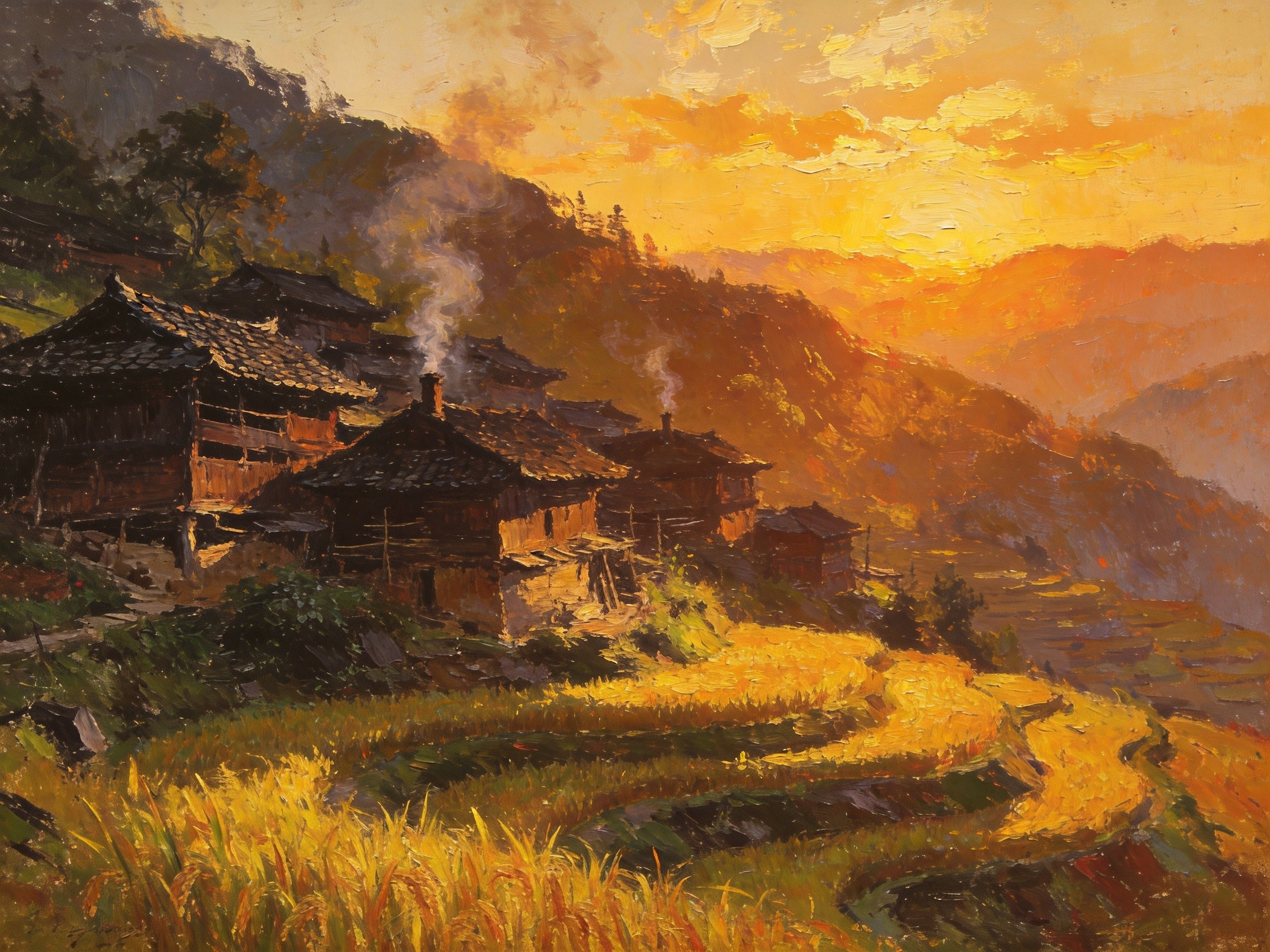 晴川锦绣 · 意境