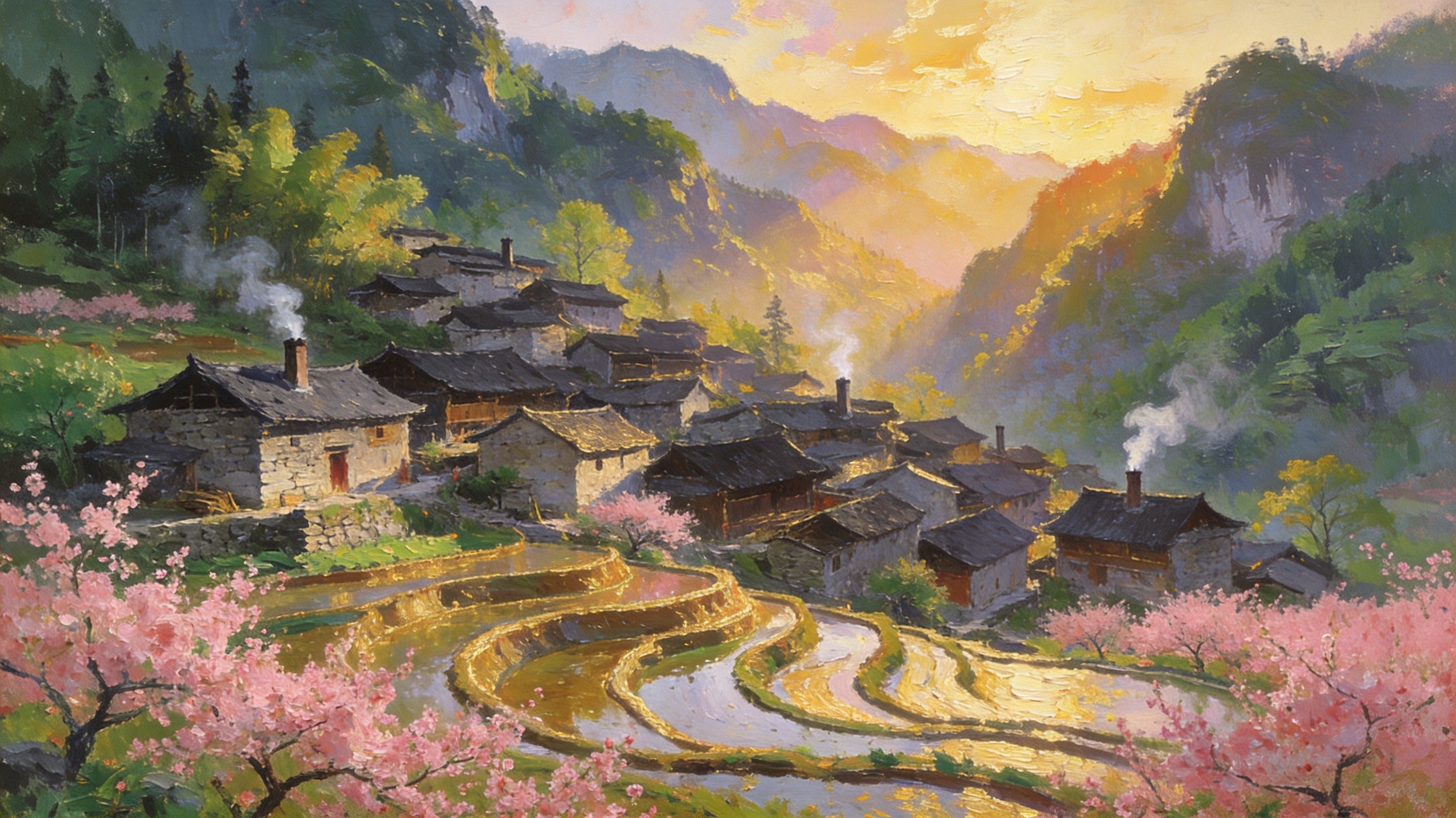 花垣苗家人的心间之花