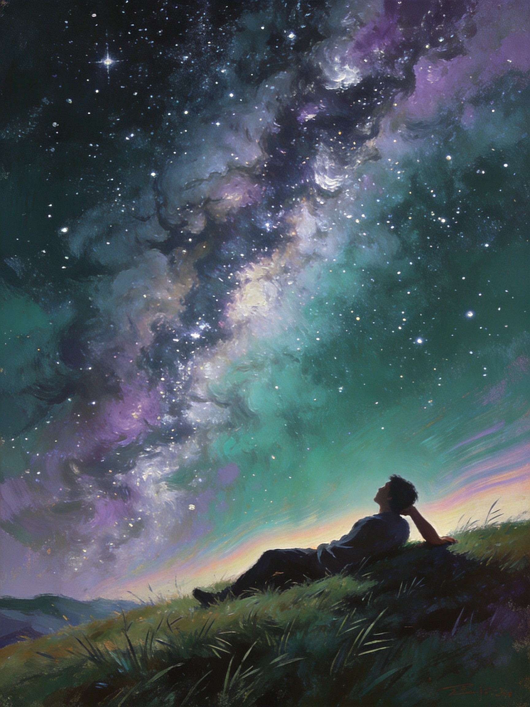 南山牧场星空下的苗歌传唱