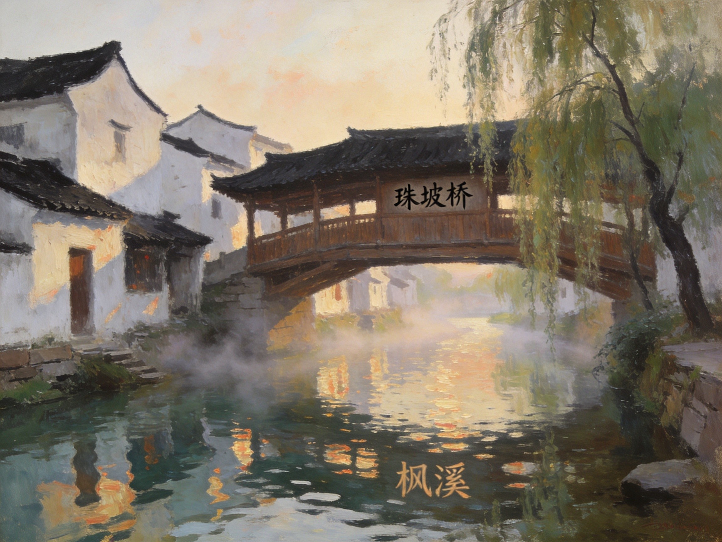 廿八都枫溪与珠坡廊桥