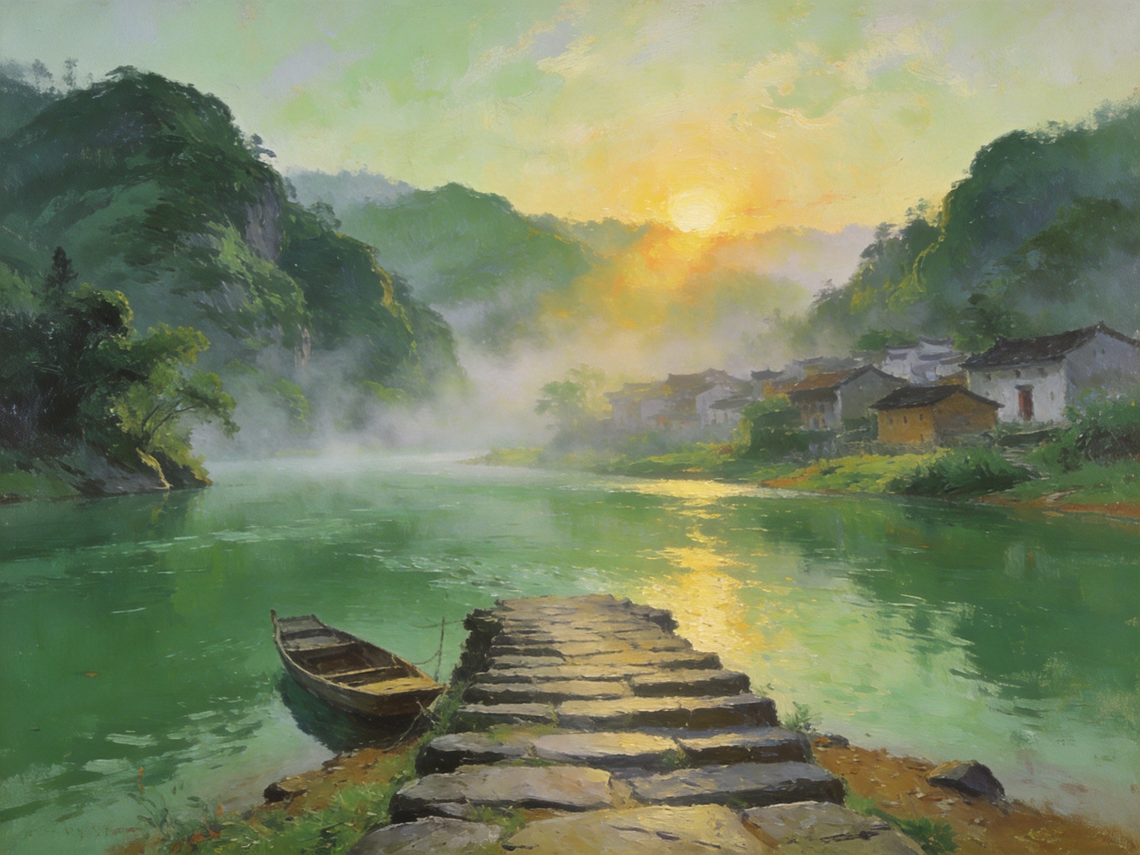 浰江古渡与阳明公园