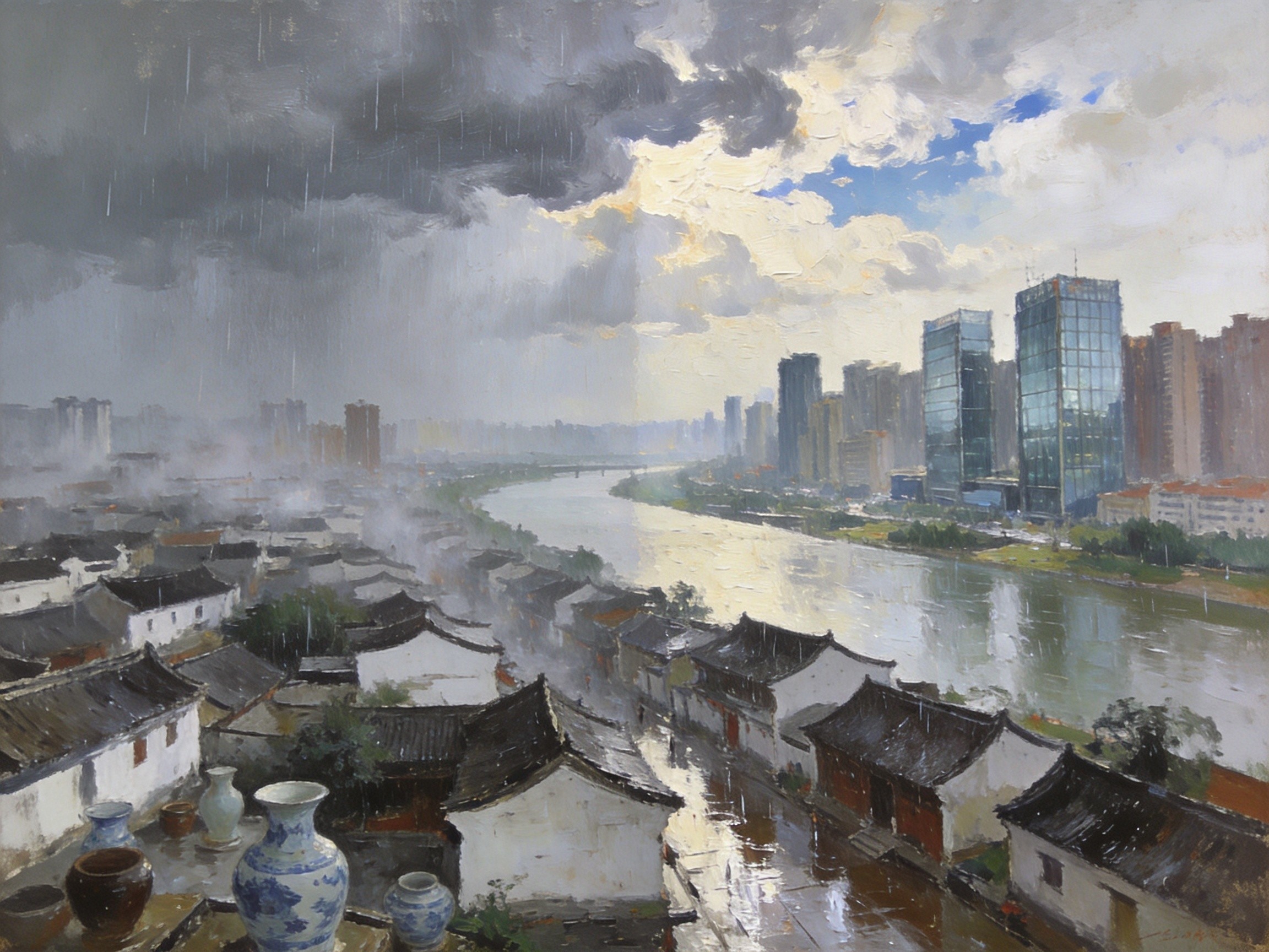半城烟雨半城瓷