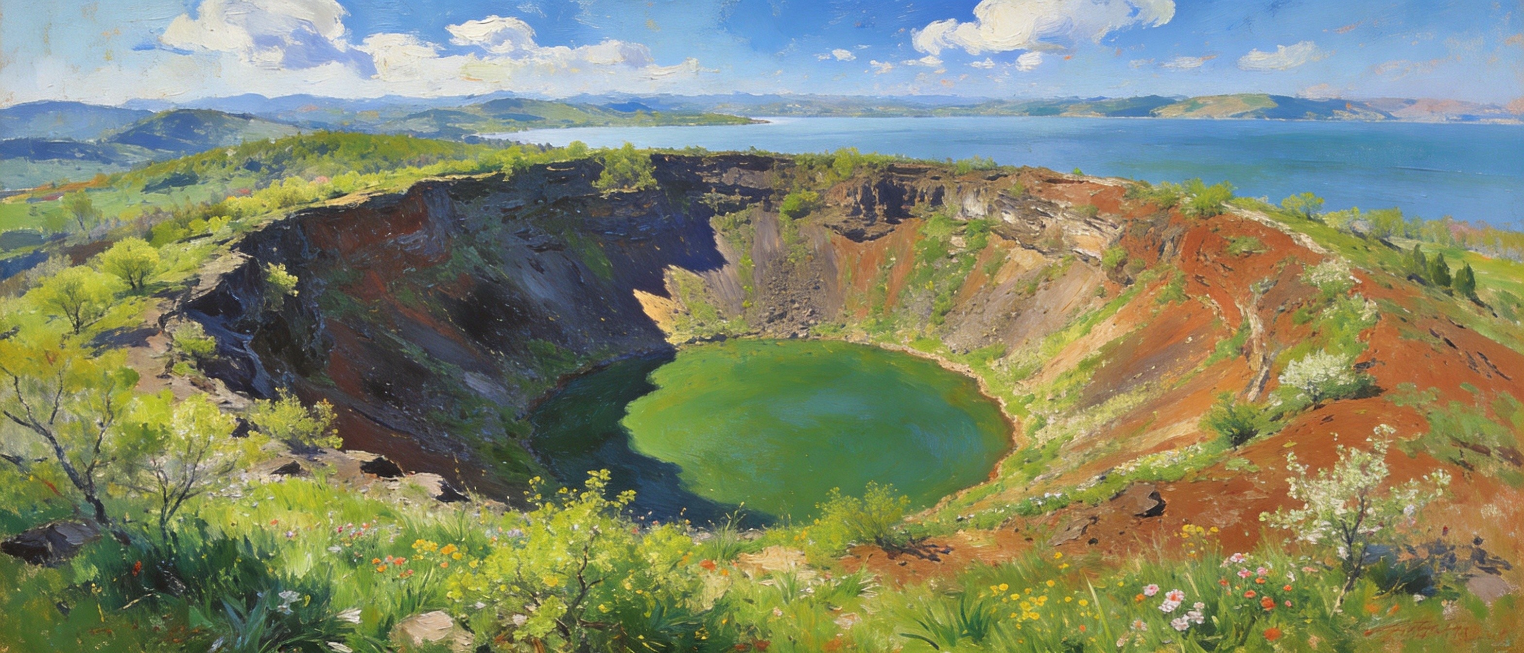 女山古火山口春日