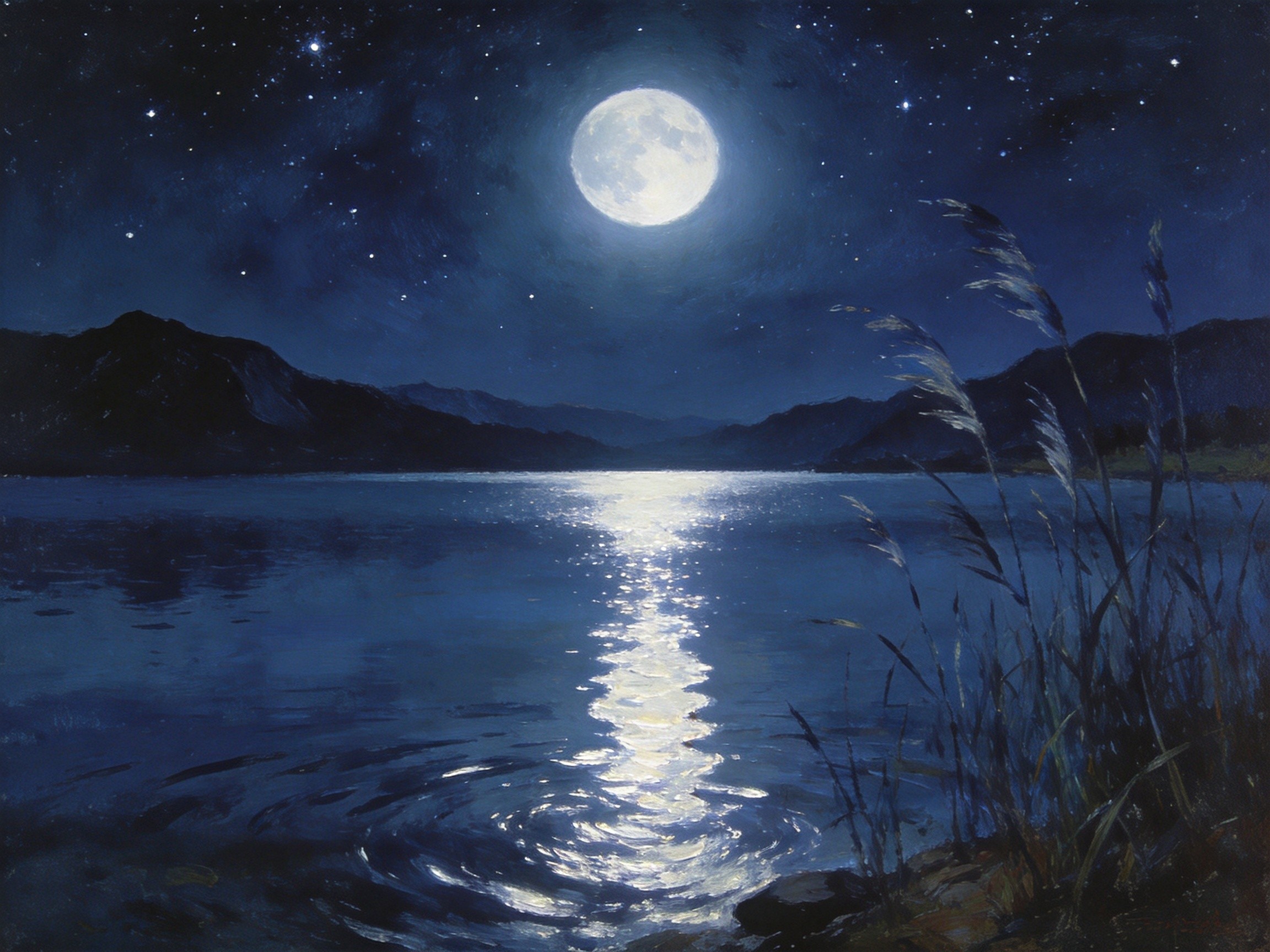 岱山湖夜色