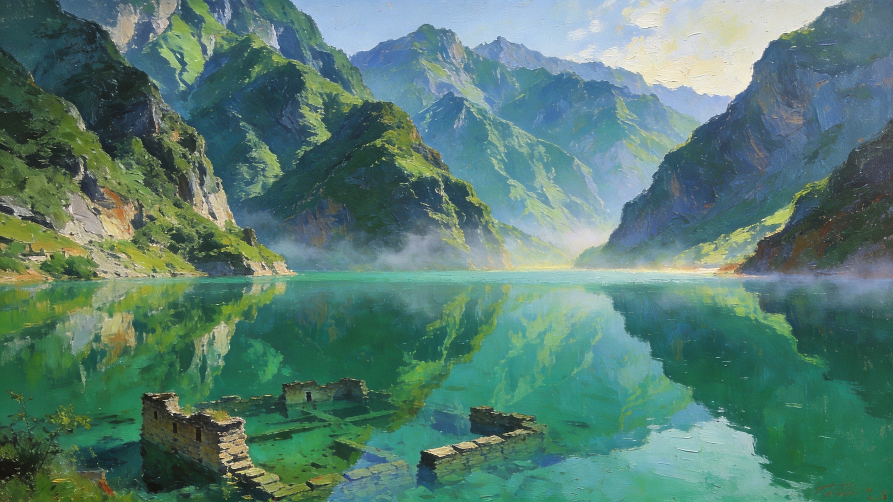 叠溪海子静悄悄
