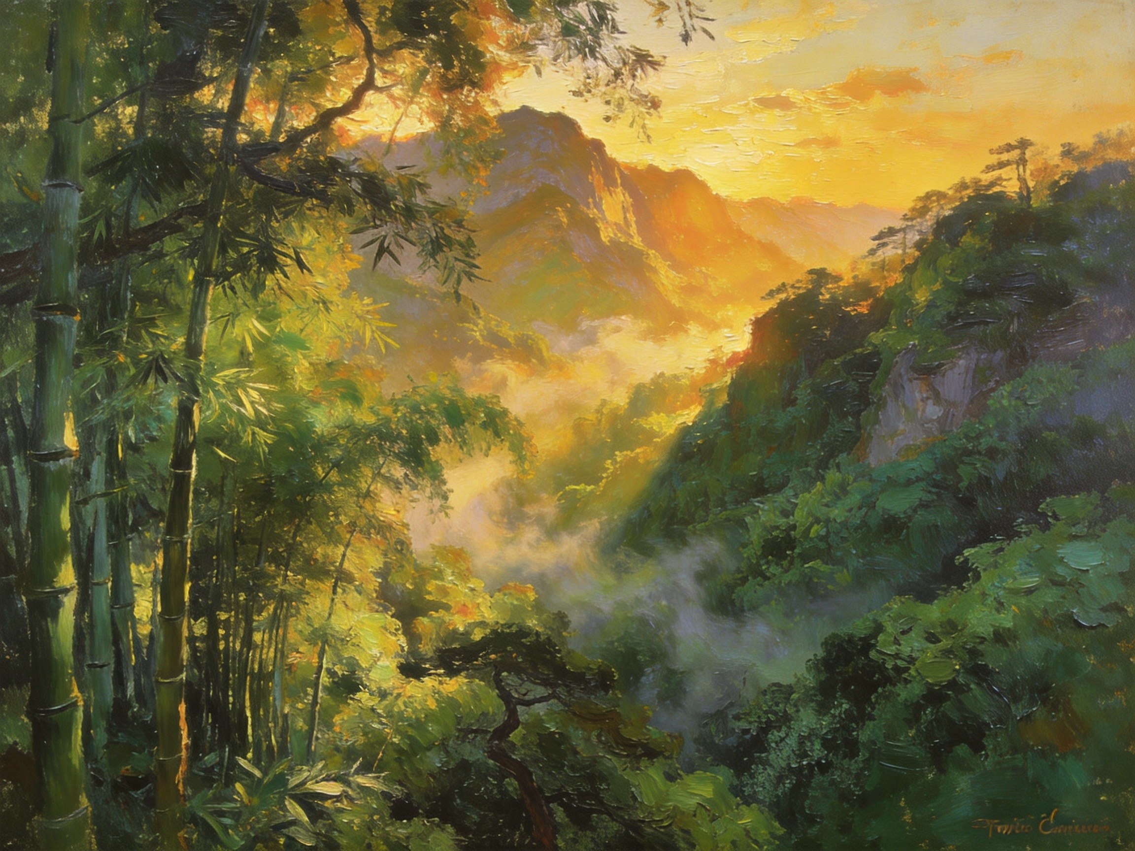 南昆山原始森林晨景