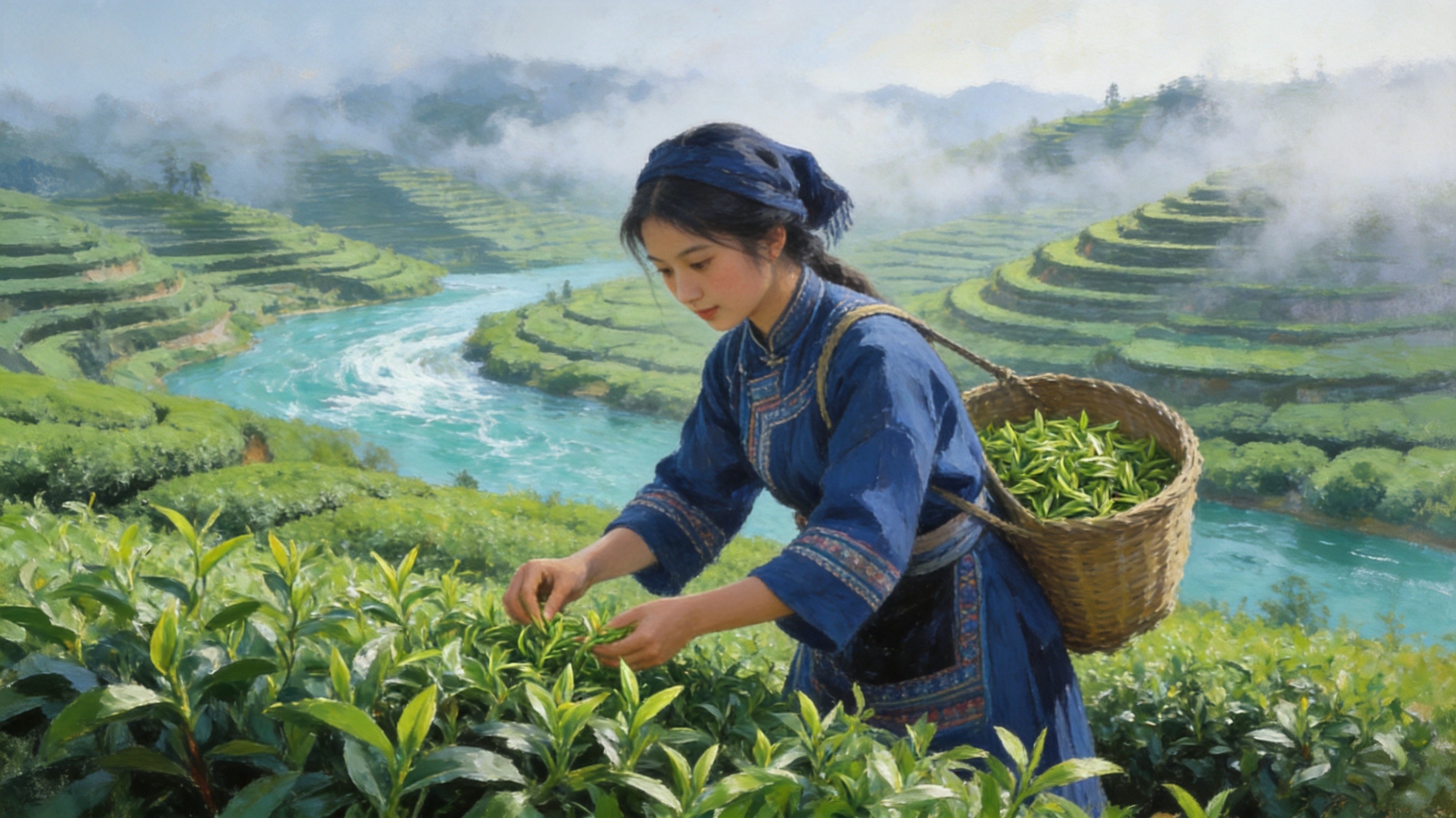 牛洛河春茶