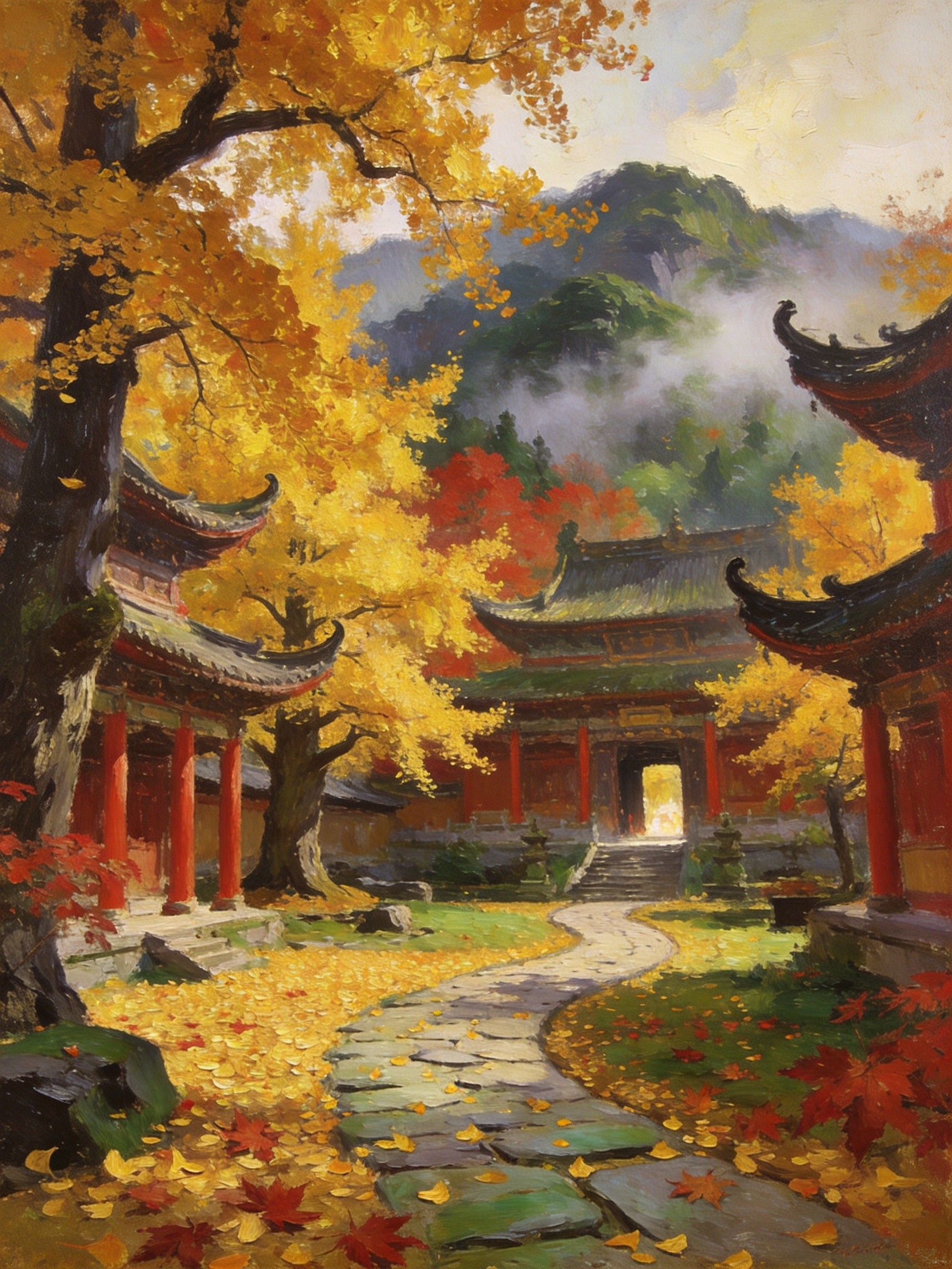橘林十月万盏灯