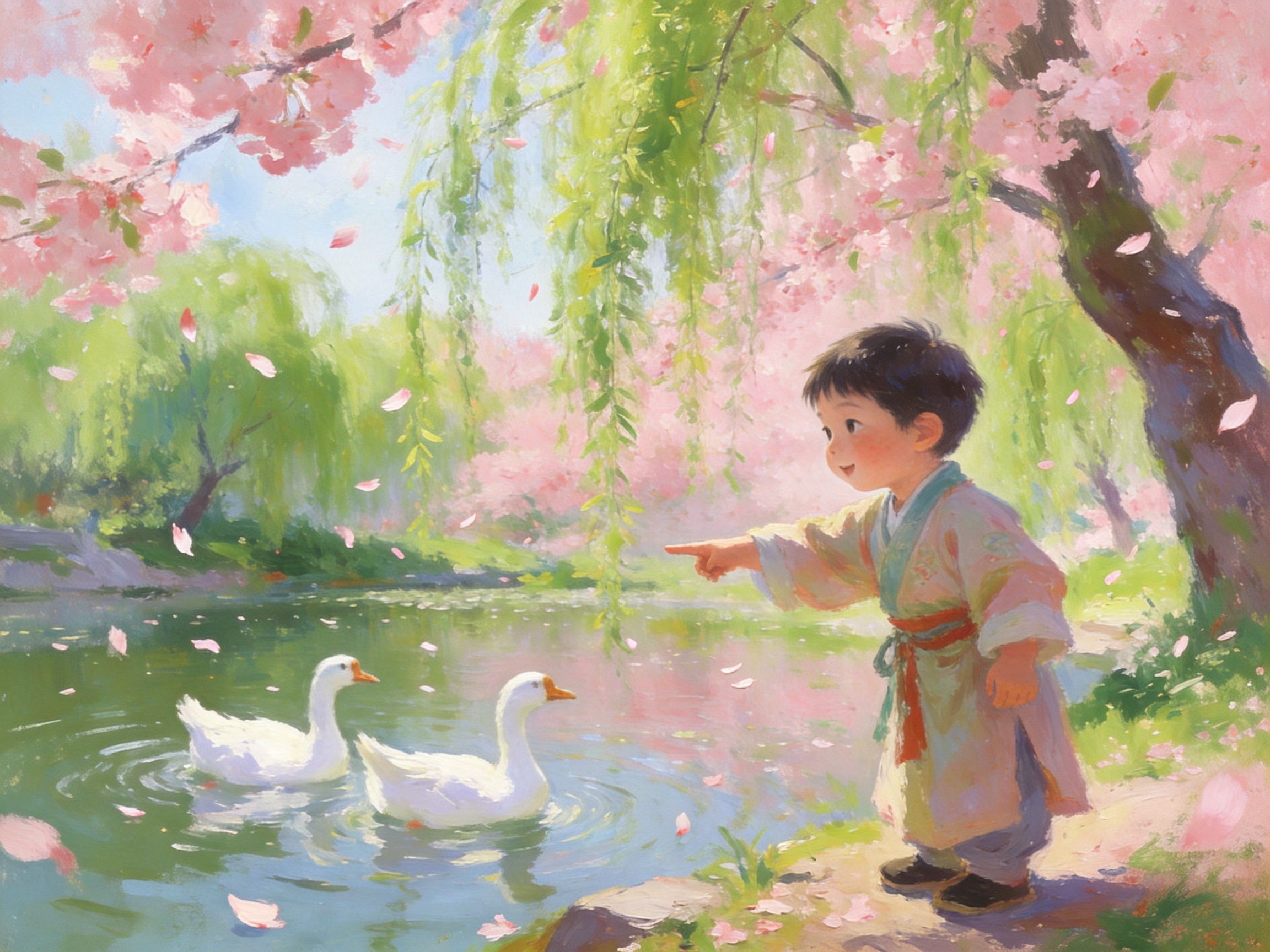 骆宾王咏鹅