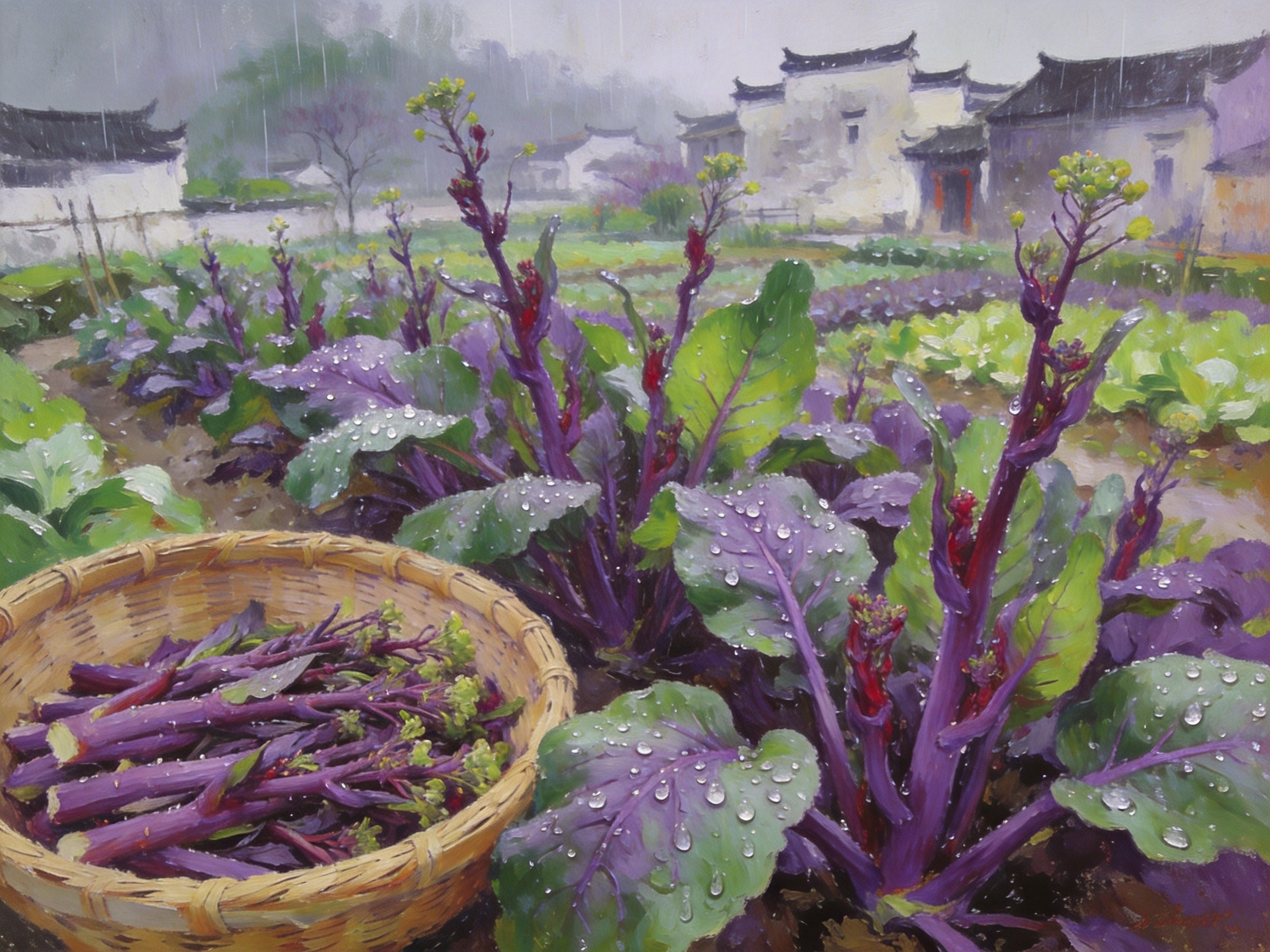 谷雨贡椿紫芽香