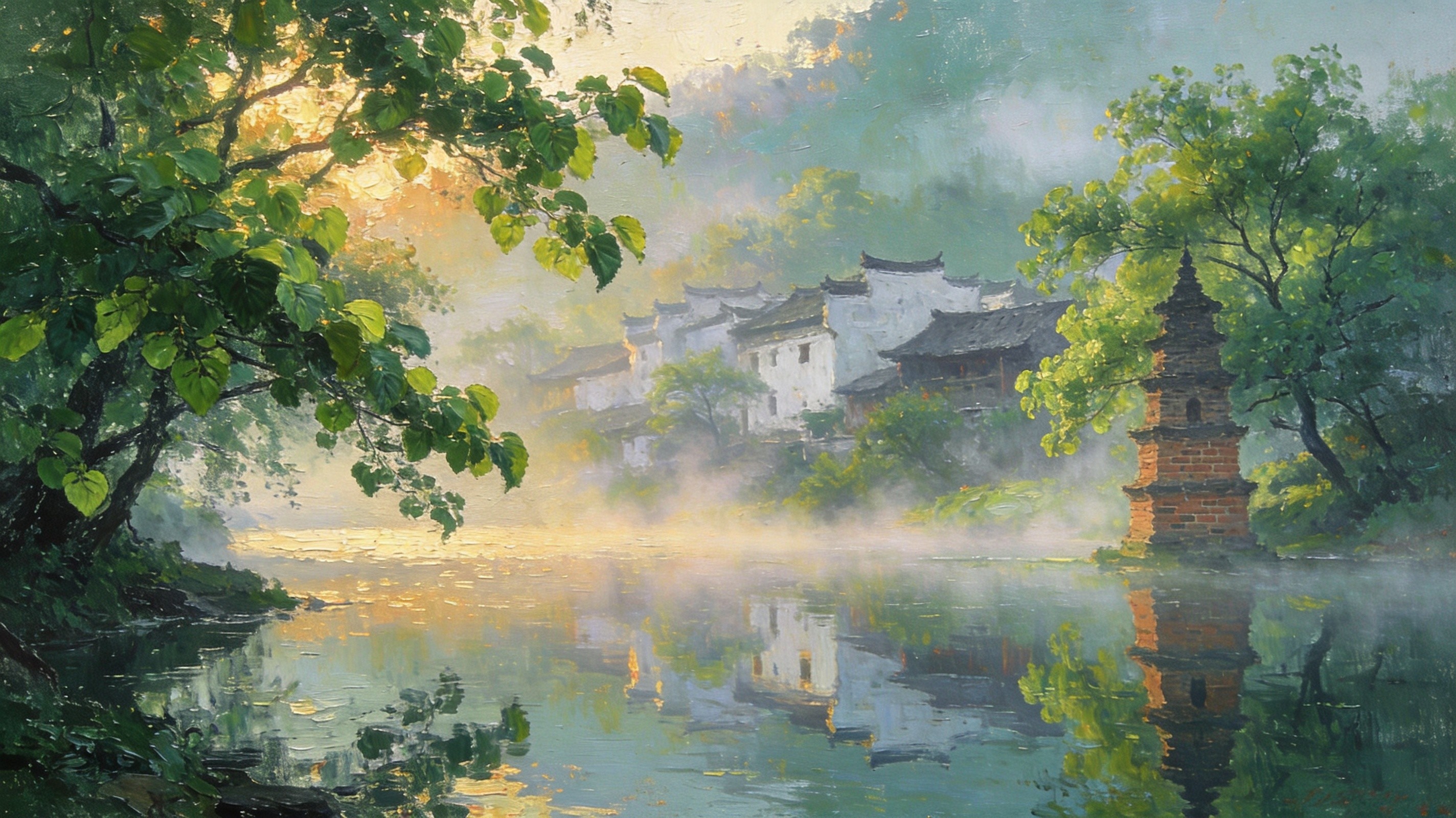 桑园春雨蚕眠熟，新茧如月掌上圆