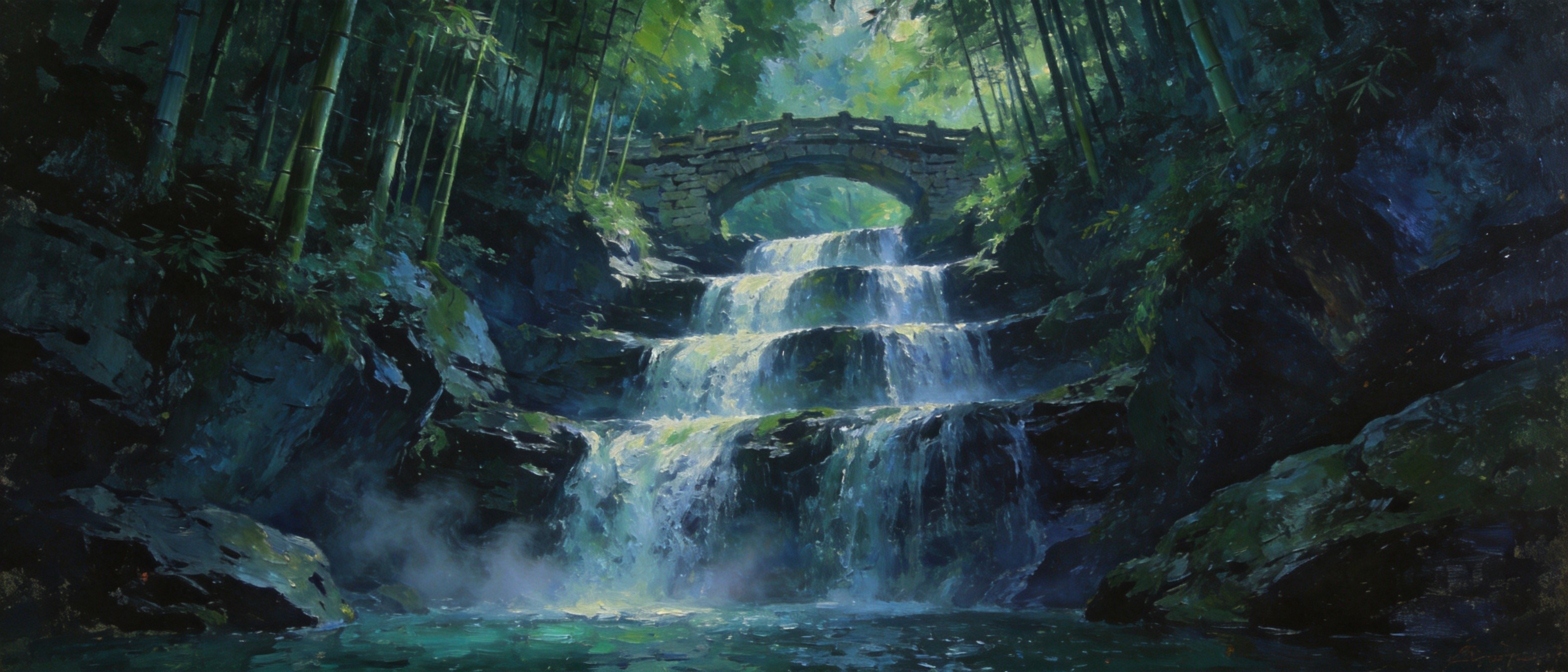 莫干山剑池飞瀑