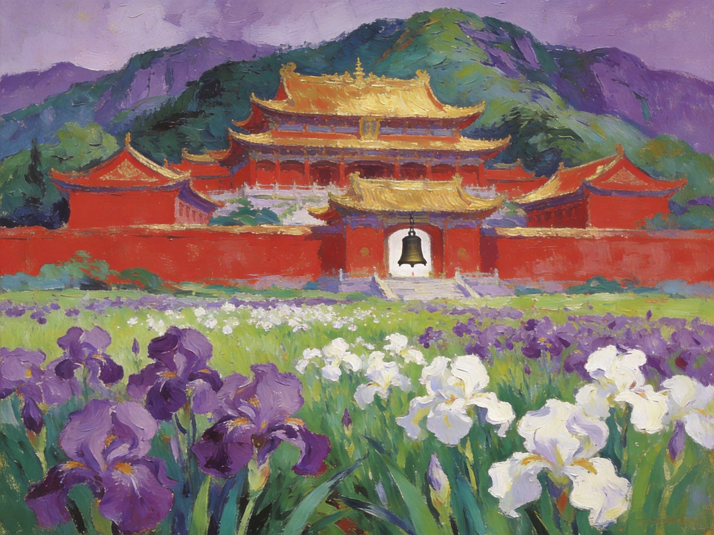东华禅寺兰田钟声