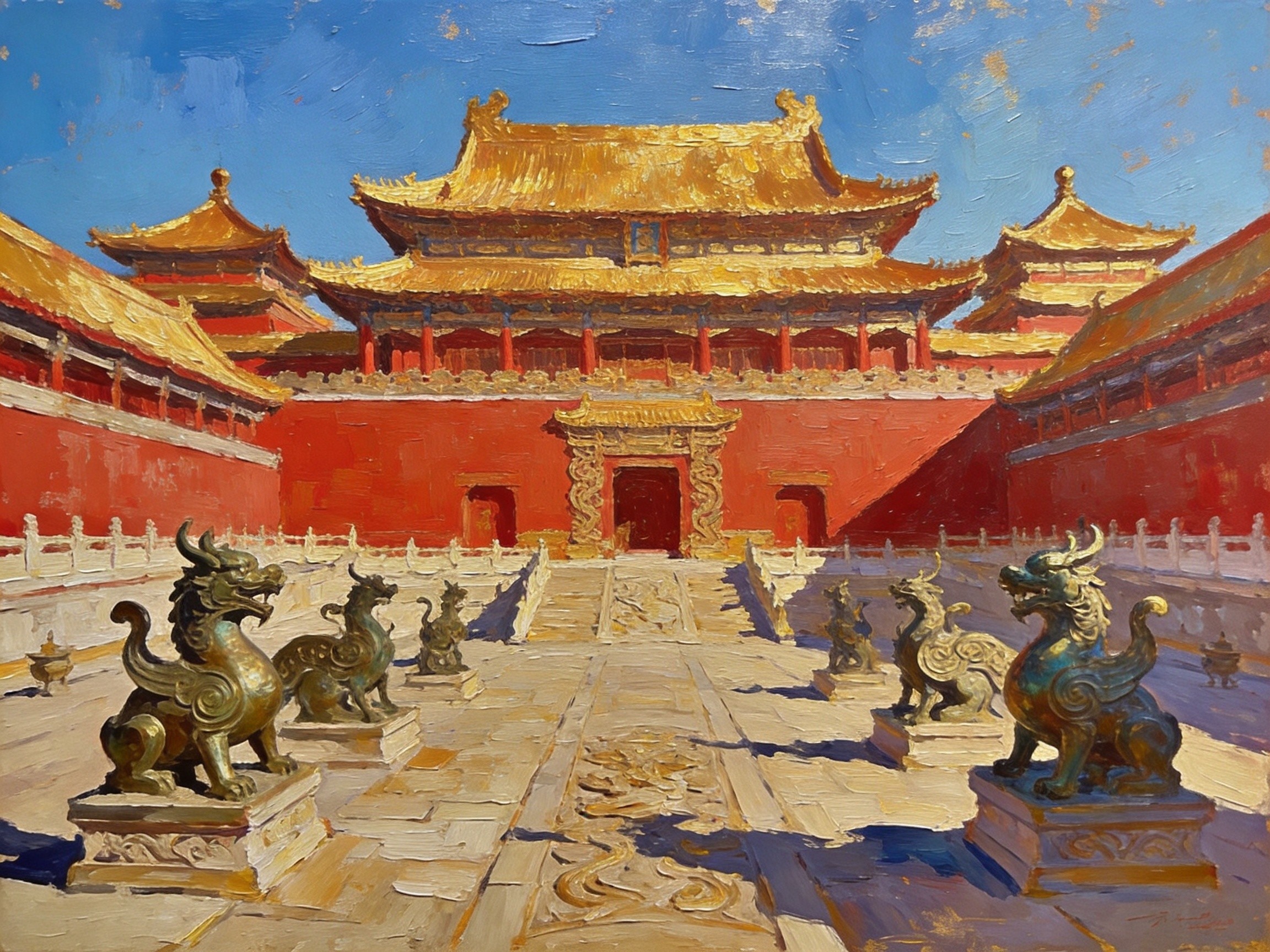 中国汉城汉代宫阙