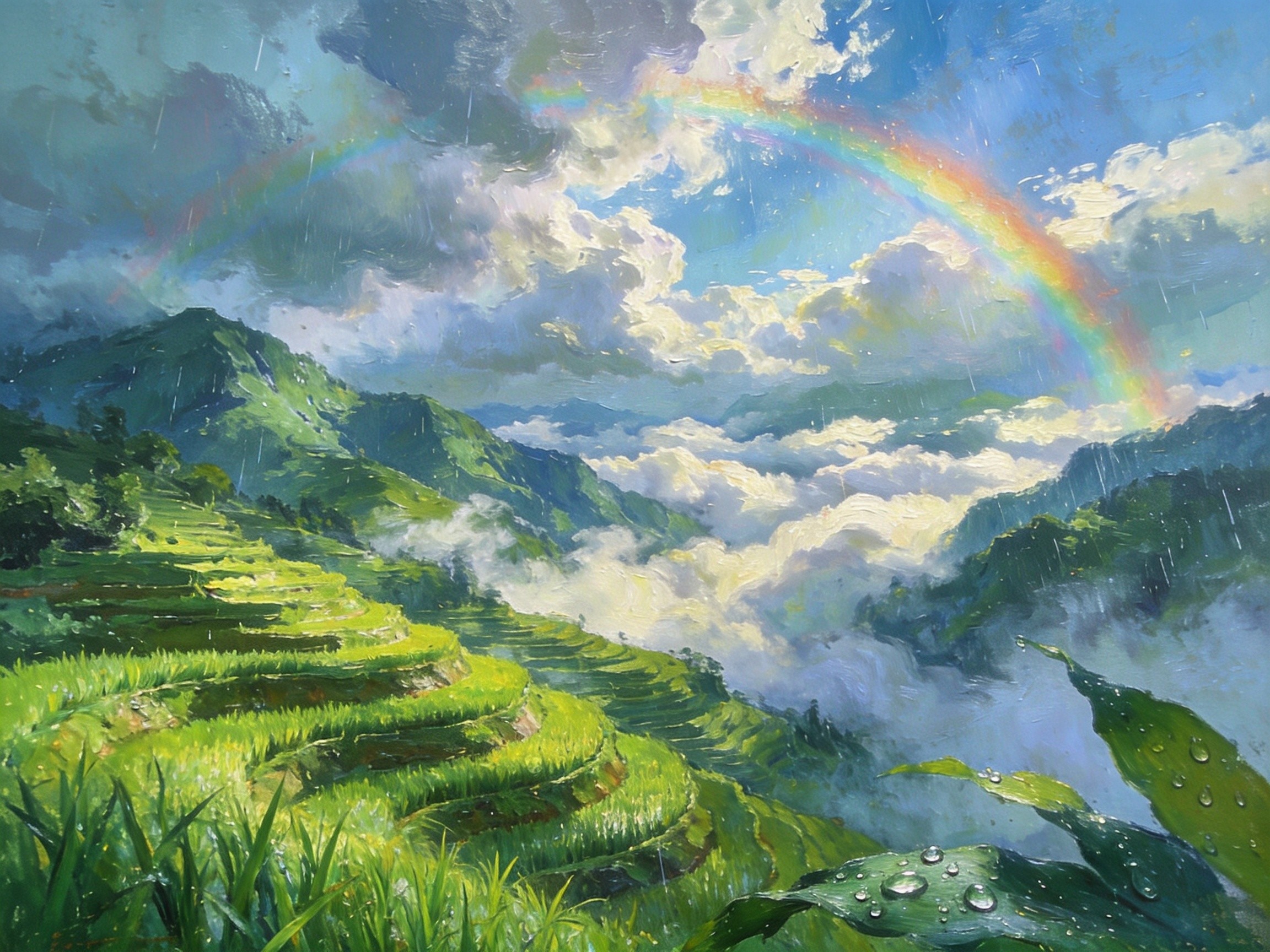 龙脊梯田·夏日云海