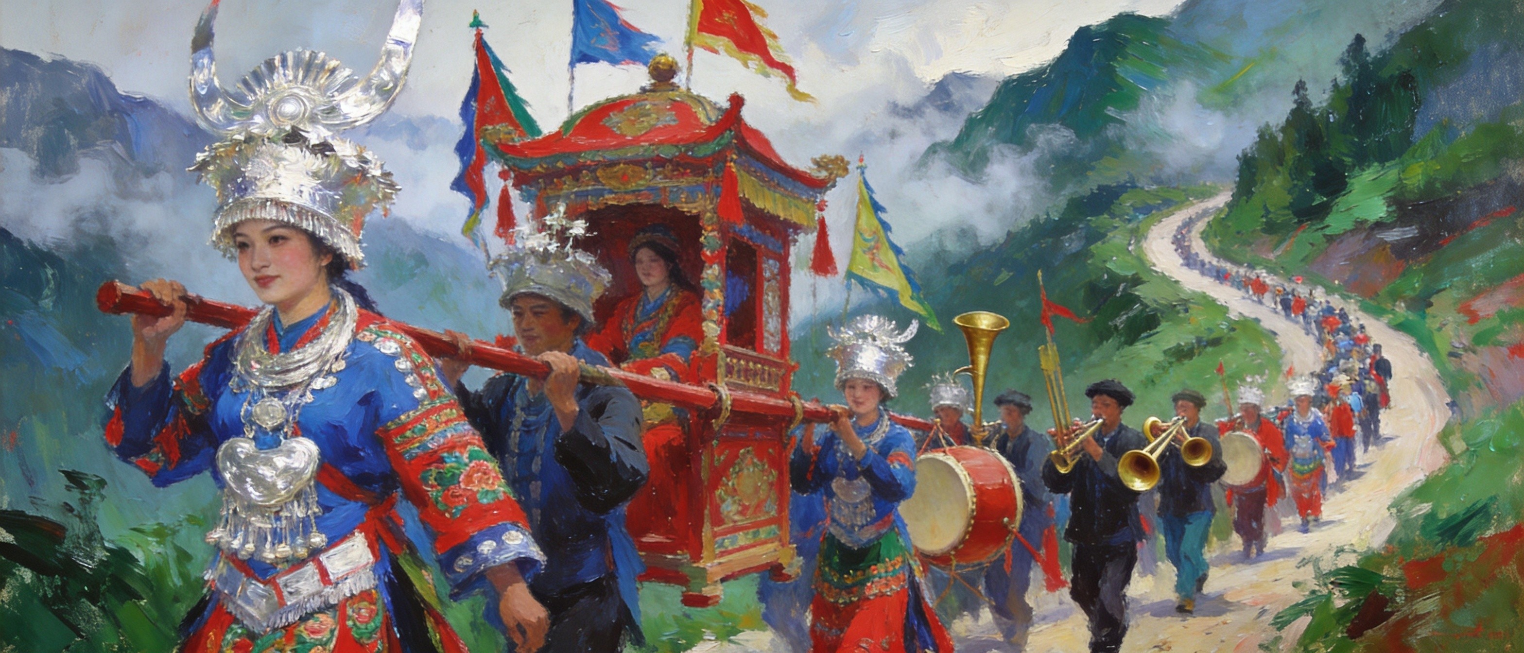 畲寨鼓响·将军出巡