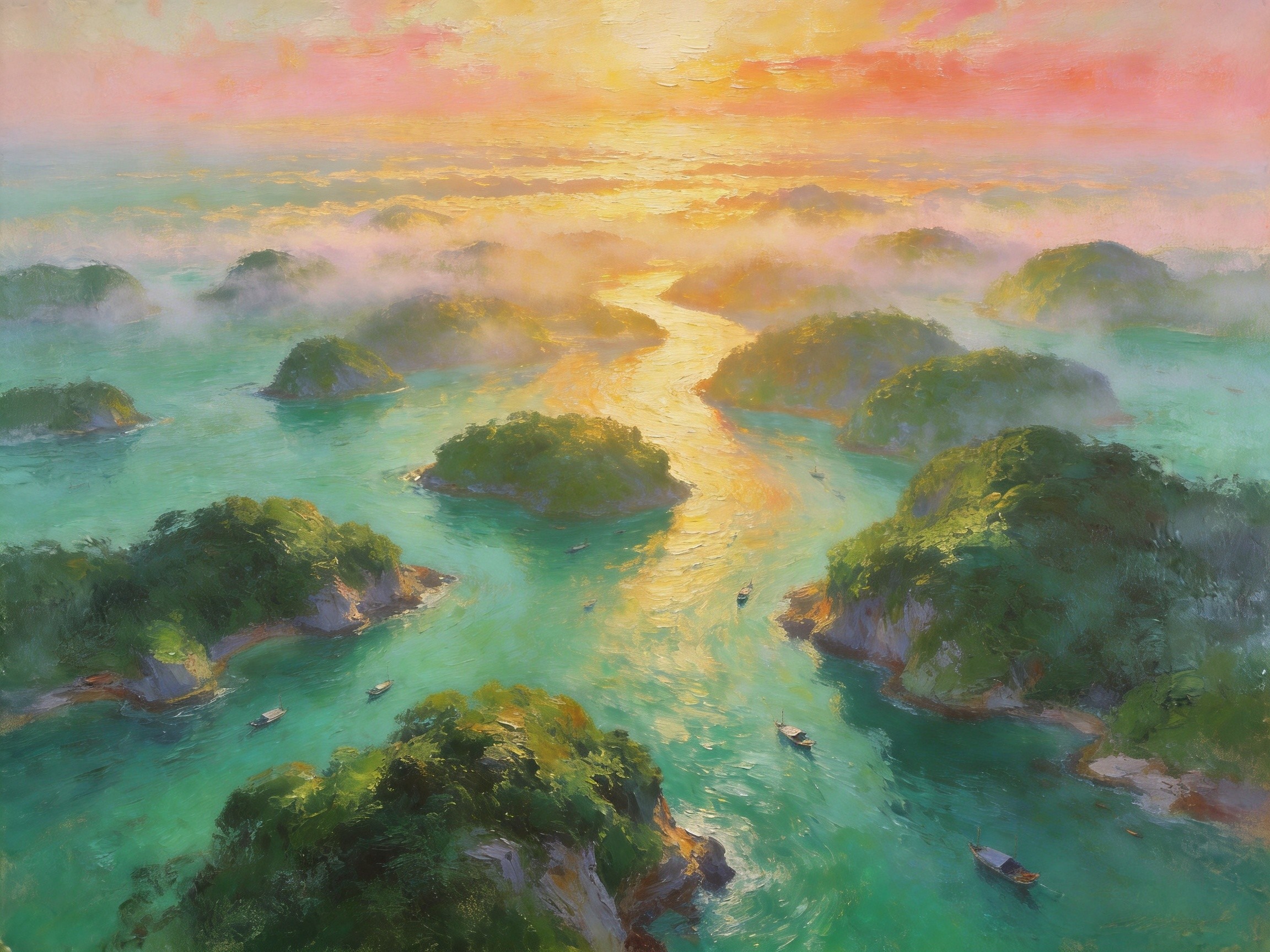 嵊泗列岛全景俯瞰